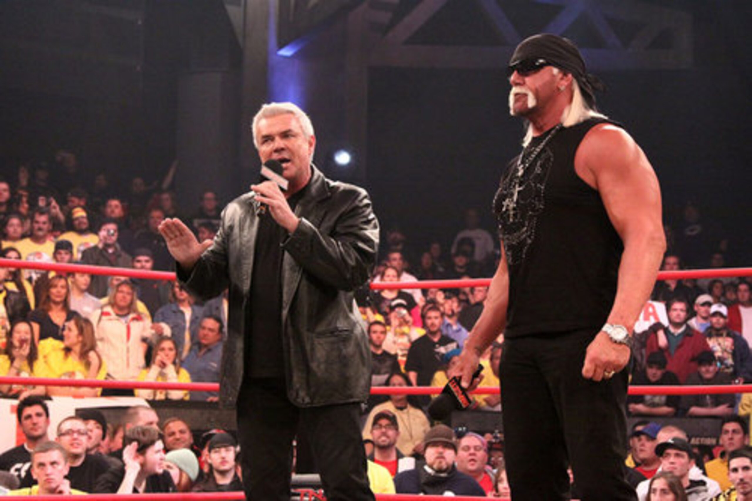 Hulk Hogan and Eric Bischoff