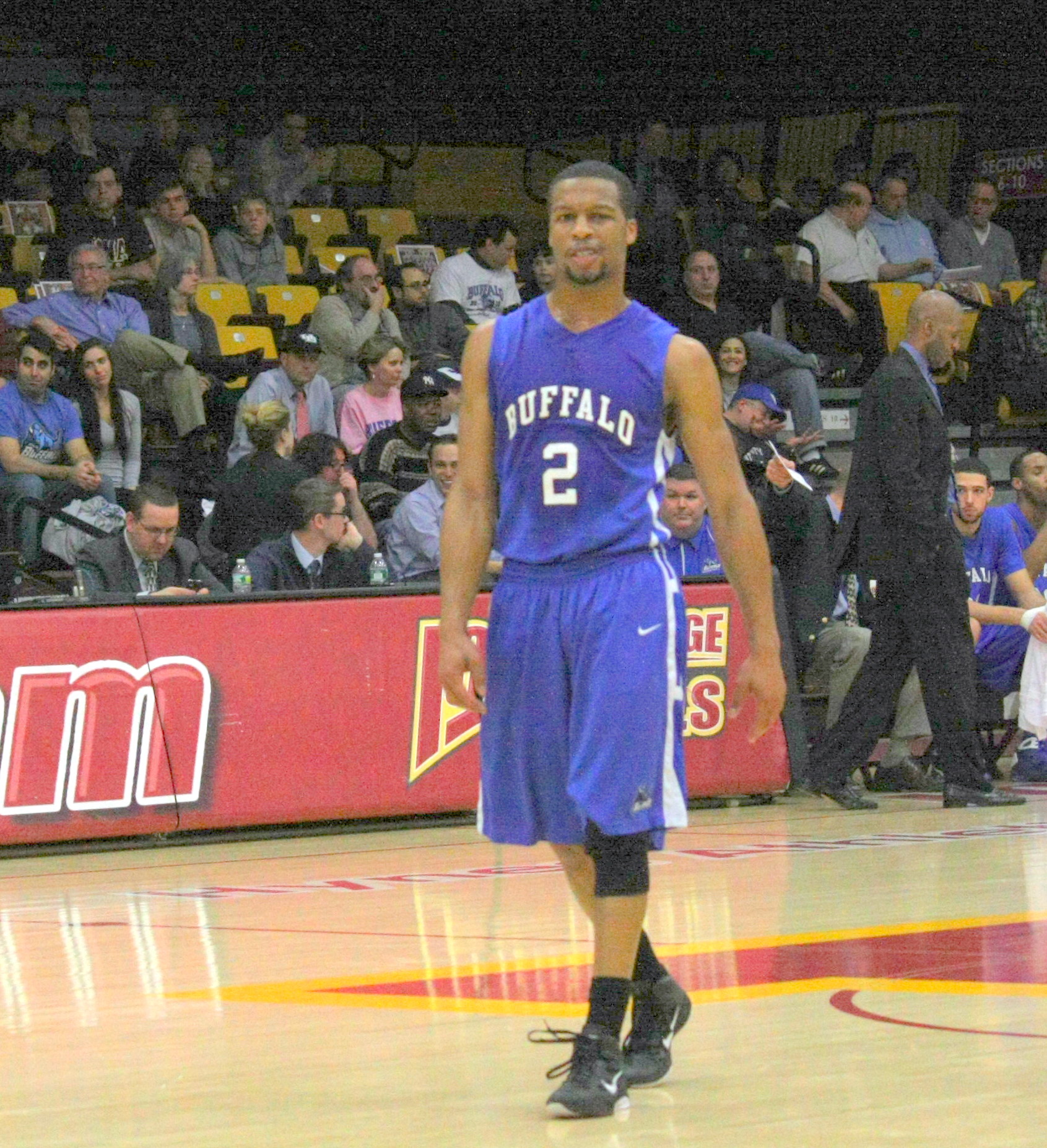 Sr. Byron Mulkey had 12 points in his last college game