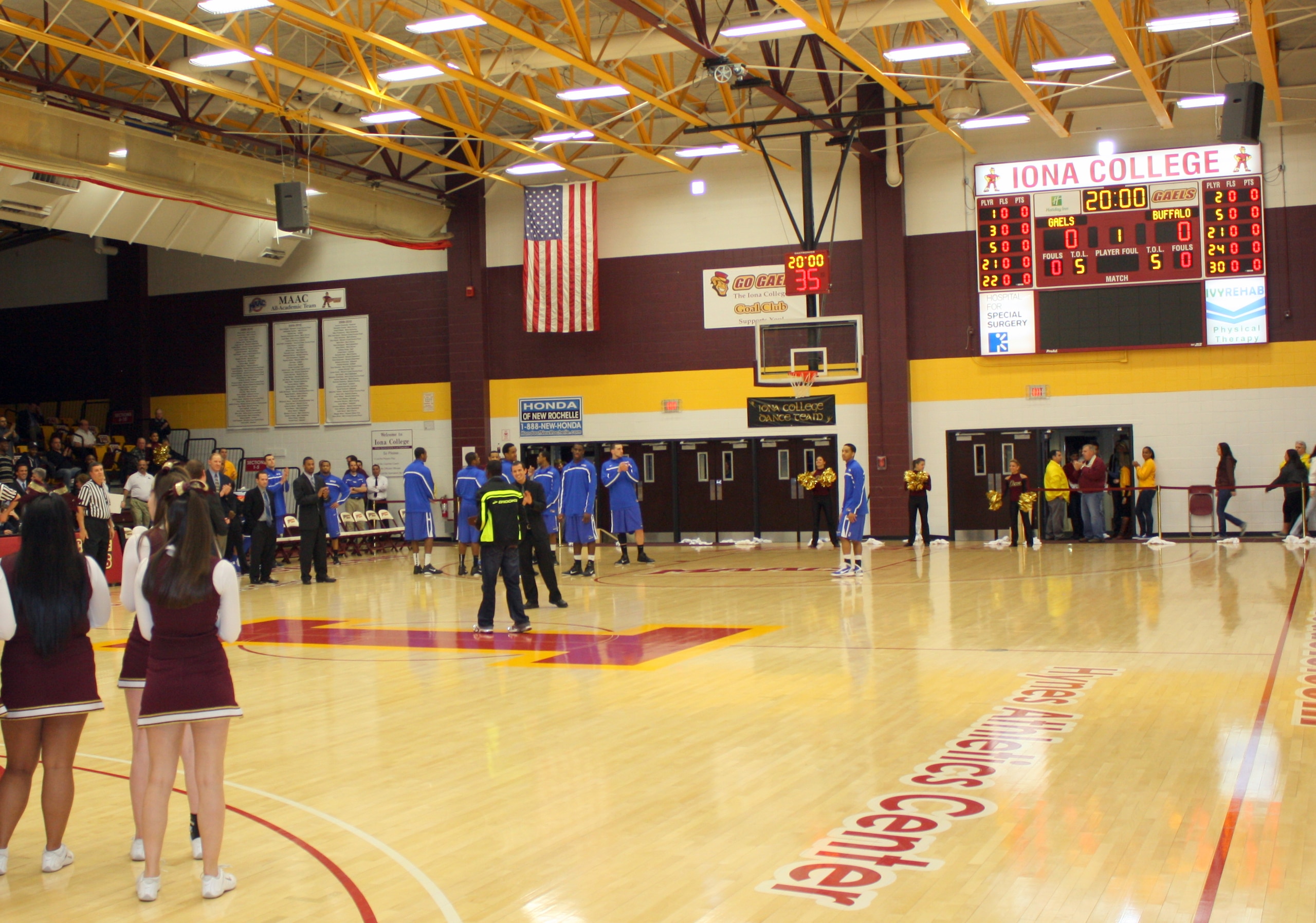 Hynes Center Court  at iona College
