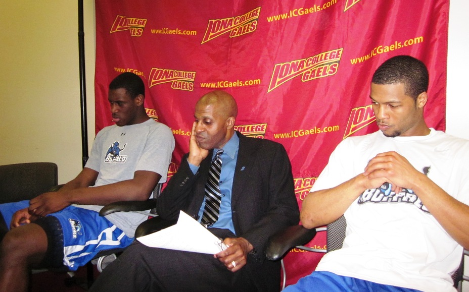 Disappointed Buffalo Coach and Players