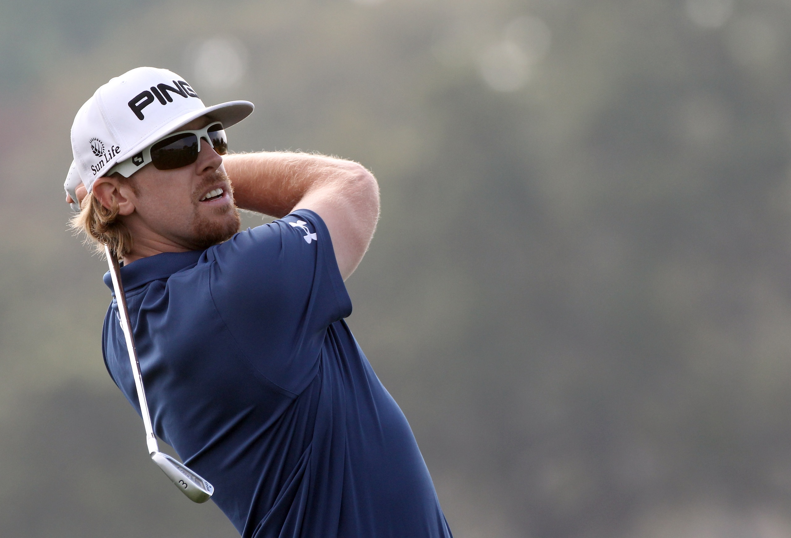 ORLANDO, FL - MARCH 23:  Hunter Mahan hits a shot during the pro-am round prior to the Arnold Palmer Invitational presented by MasterCard at the Bay Hill Club and Lodge on March 23, 2011 in Orlando, Florida.  (Photo by Sam Greenwood/Getty Images)