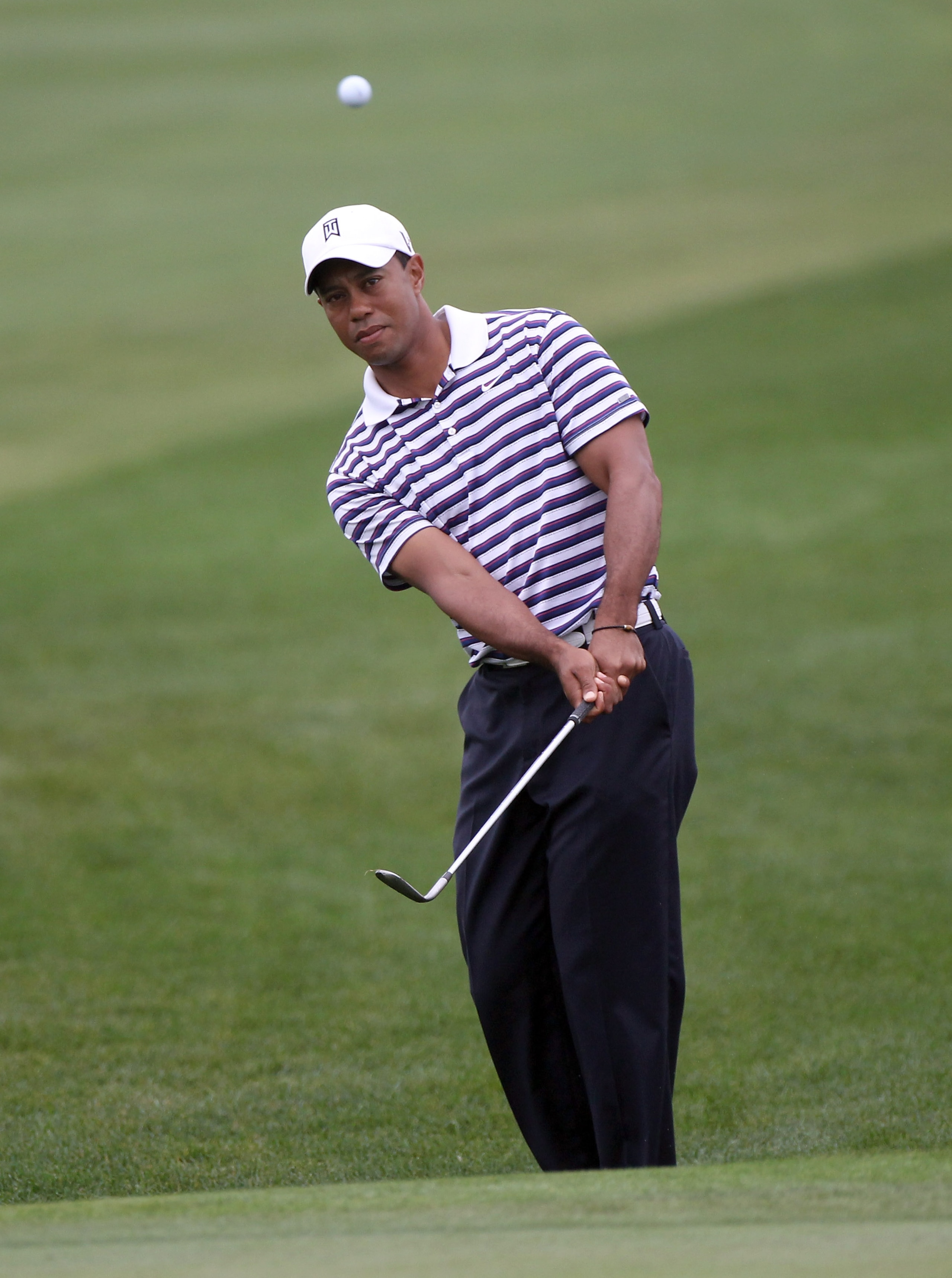 ORLANDO, FL - MARCH 23:  Tiger Woods plays a shot during the pro-am round prior to the Arnold Palmer Invitational presented by MasterCard at the Bay Hill Club and Lodge on March 23, 2011 in Orlando, Florida.  (Photo by Sam Greenwood/Getty Images)