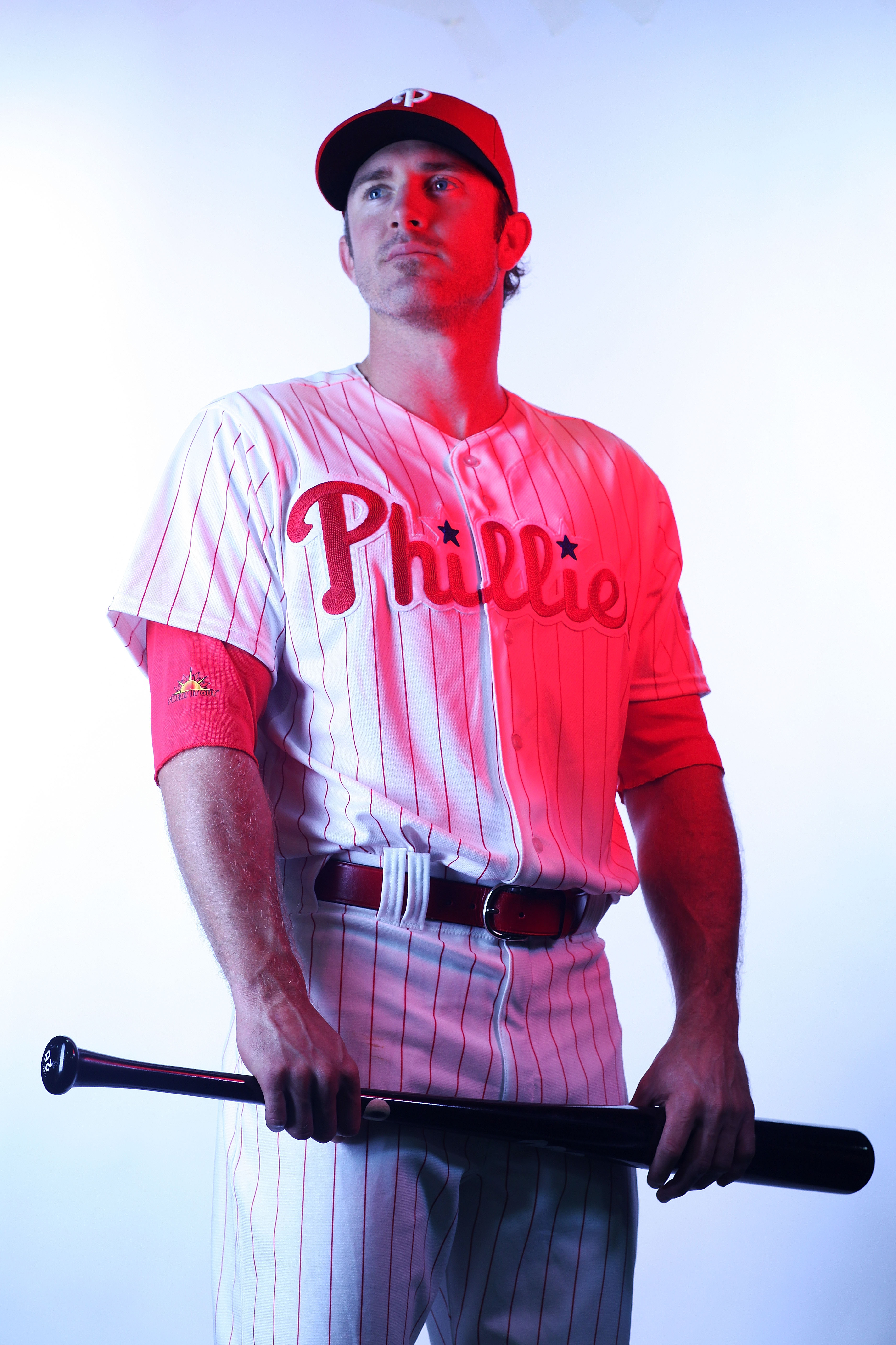MLB Philadelphia Phillies Youth Chase Utley 26 Batting Practice