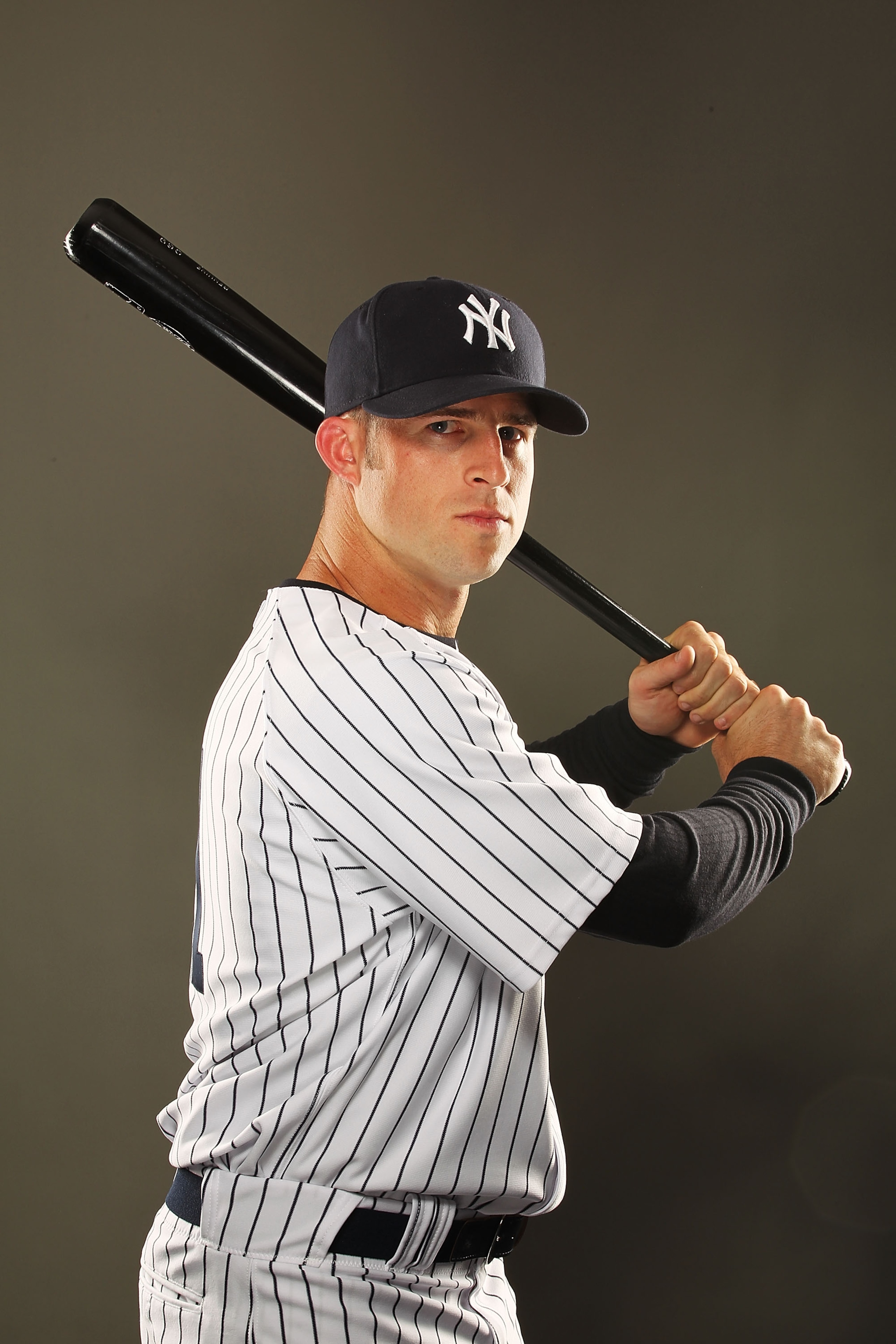 TAMPA, FL - FEBRUARY 23:  Brett Gardner #11 of the New York Yankees poses for a portrait on Photo Day at George M. Steinbrenner Field on February 23, 2011 in Tampa, Florida.  (Photo by Al Bello/Getty Images)