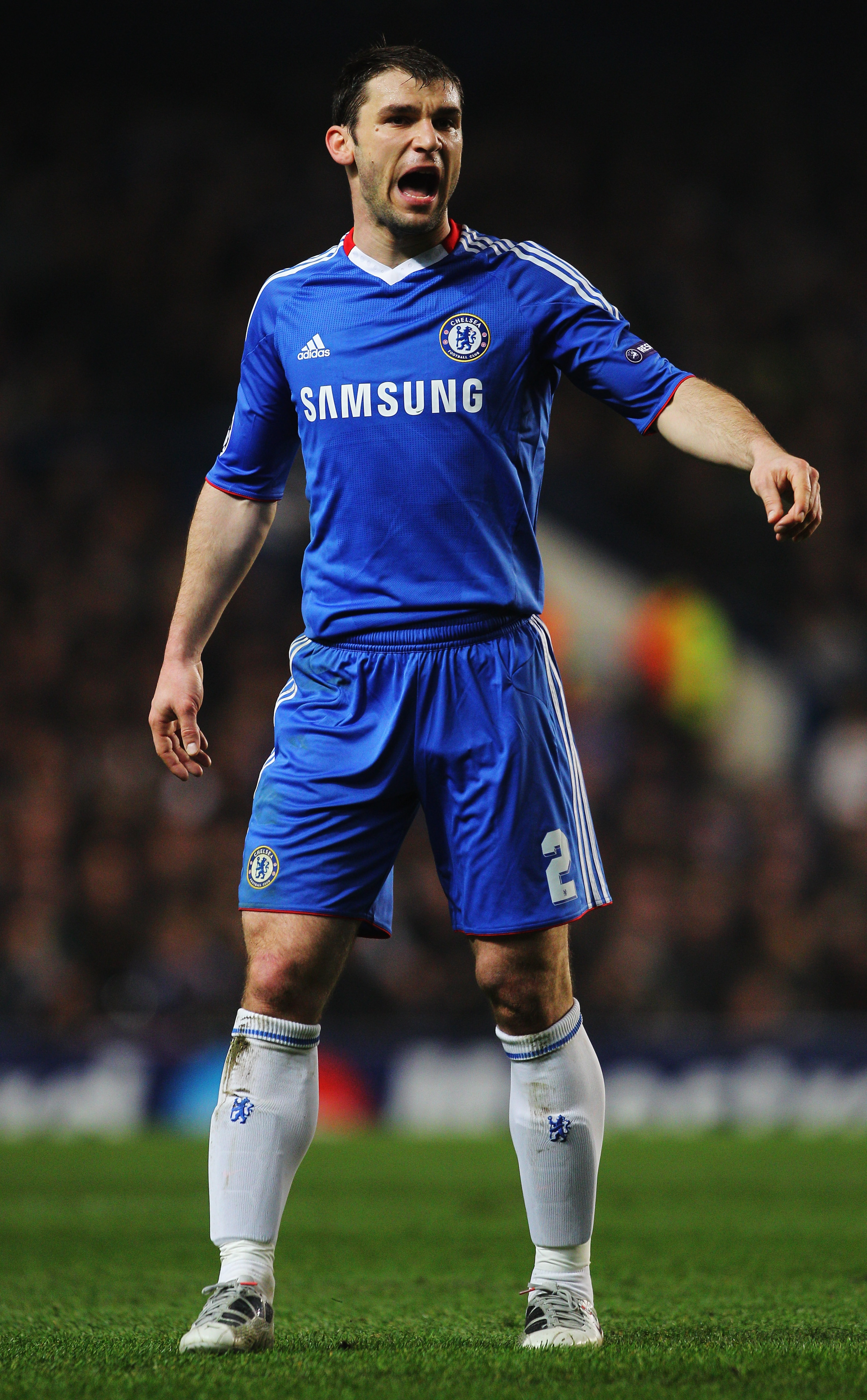 LONDON, UNITED KINGDOM - MARCH 16: Branislav Ivanovic of Chelsea is seen during the UEFA Champions League round of sixteen second leg match between Chelsea and FC Copenhagen at Stamford Bridge on March 16, 2011 in London, England. (Photo by Clive Rose/G LONDON, UNITED KINGDOM - MARCH 16: Branislav Ivanovic of Chelsea is seen during the UEFA Champions League round of sixteen second leg match between Chelsea and FC Copenhagen at Stamford Bridge on March 16, 2011 in London, England. (Photo by Clive Rose/G