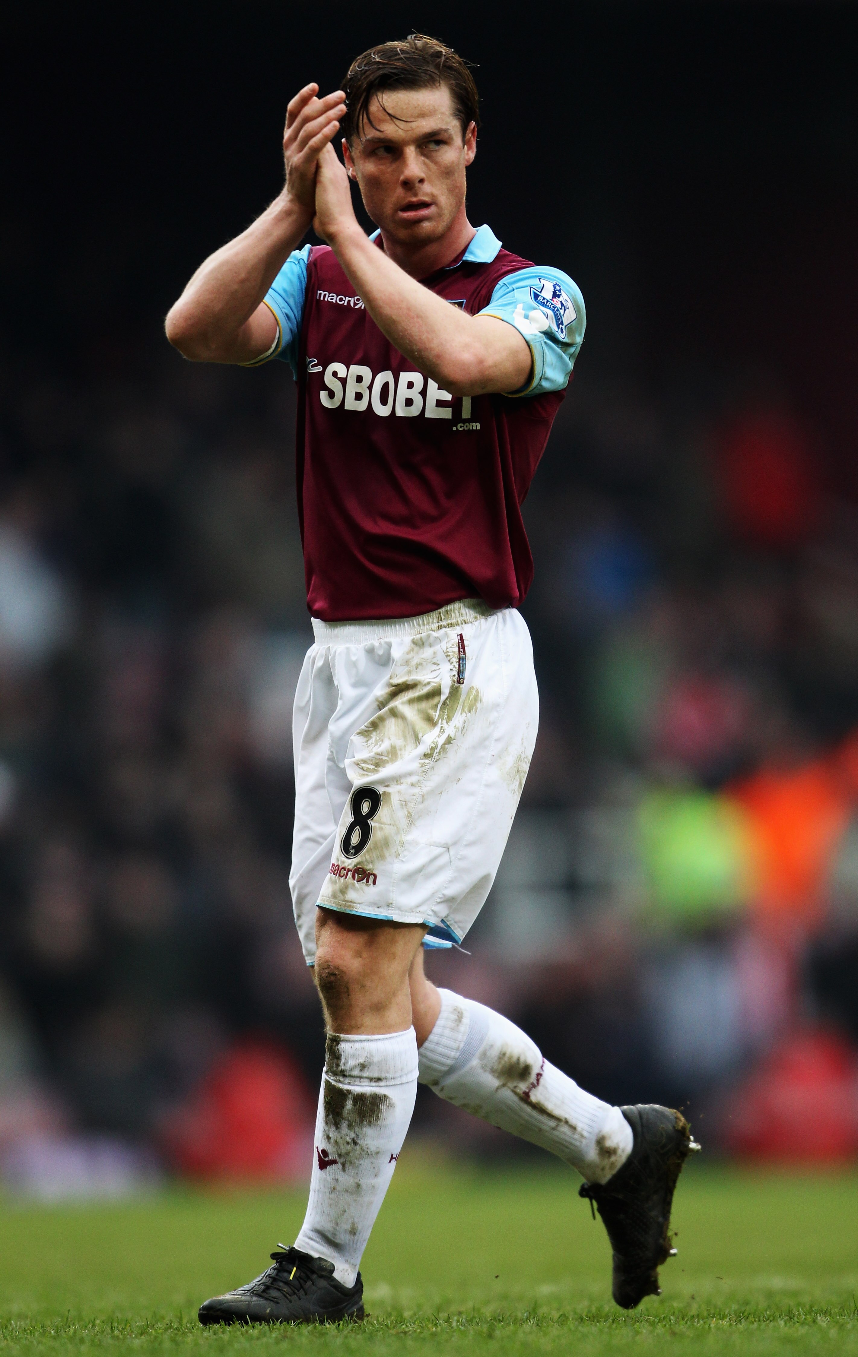 LONDON, UNITED KINGDOM - MARCH 05:  Scott Parker of West Ham United is seen during the Barclays Premier League match between West Ham United and Stoke City at the Boleyn Ground on March 5, 2011 in London, England.  (Photo by Scott Heavey/Getty Images)