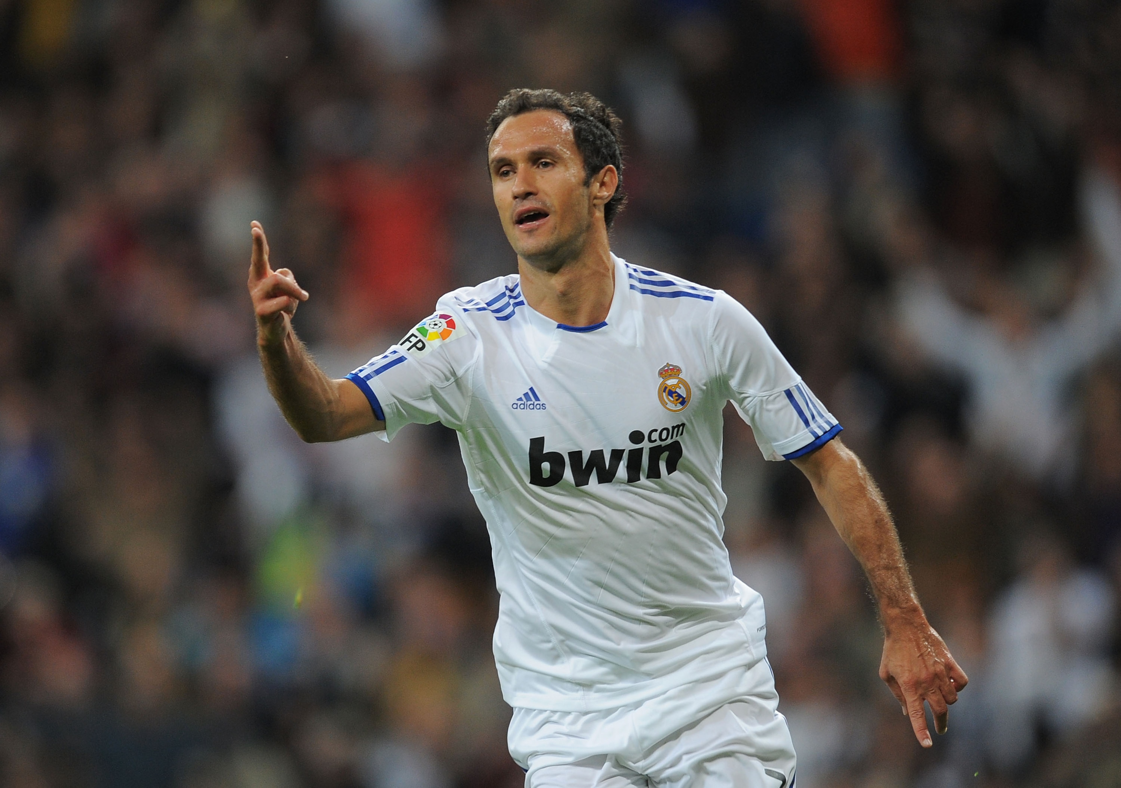 MADRID, SPAIN - NOVEMBER 07: Ricardo Carvalho of Real Madrid celebrates after scoring Real's first goal during the La Liga match between Real Madrid and Atletico Madrid at Estadio Santiago Bernabeu on November 7, 2010 in Madrid, Spain. (Photo by Denis Doy MADRID, SPAIN - NOVEMBER 07: Ricardo Carvalho of Real Madrid celebrates after scoring Real's first goal during the La Liga match between Real Madrid and Atletico Madrid at Estadio Santiago Bernabeu on November 7, 2010 in Madrid, Spain. (Photo by Denis Doy