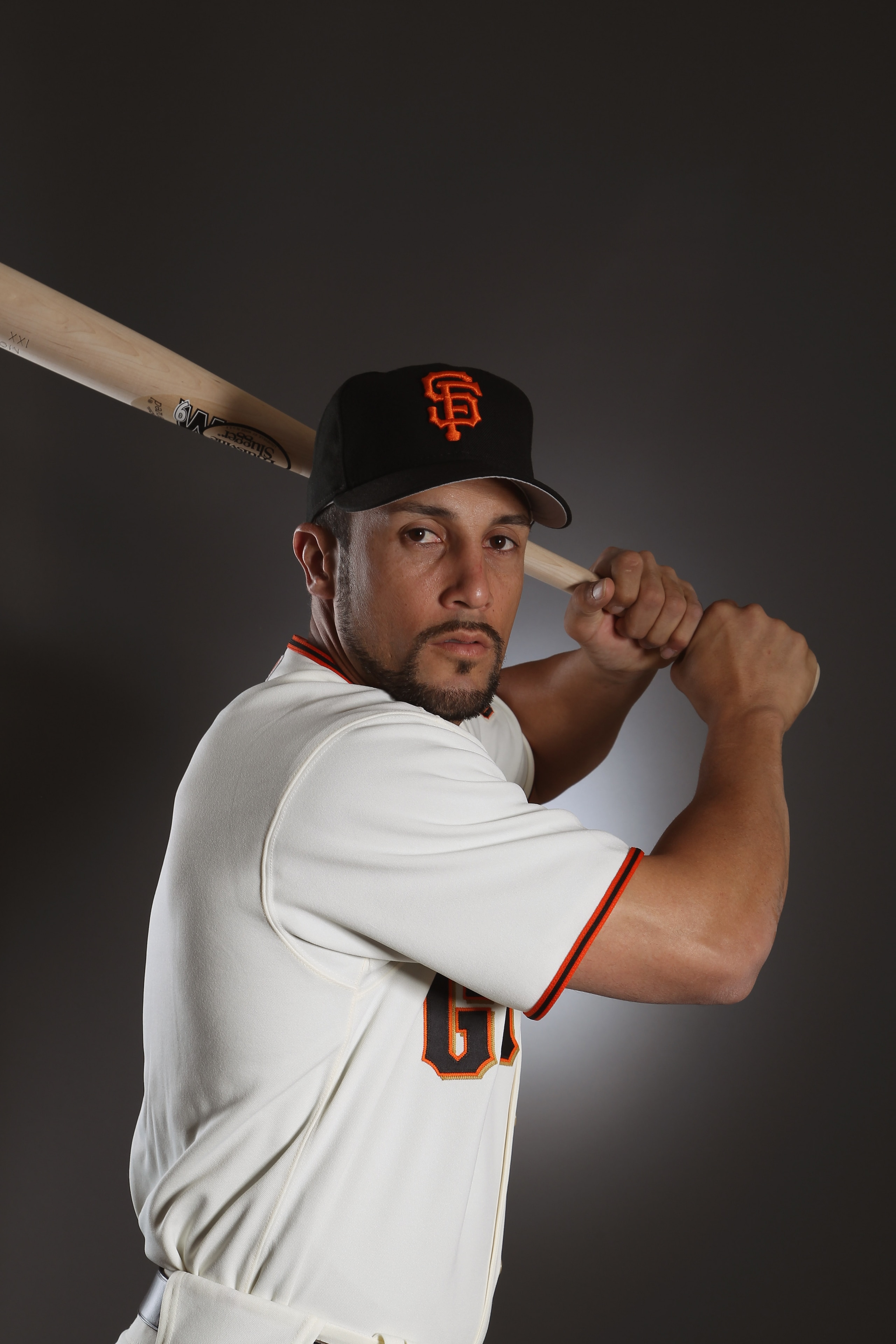 SCOTTSDALE, AZ - FEBRUARY 23:  Andres Torres #56 of the San Francisco Giants poses for a portrait during media photo day at Scottsdale Stadium on February 23, 2011 in Scottsdale, Arizona.  (Photo by Ezra Shaw/Getty Images)