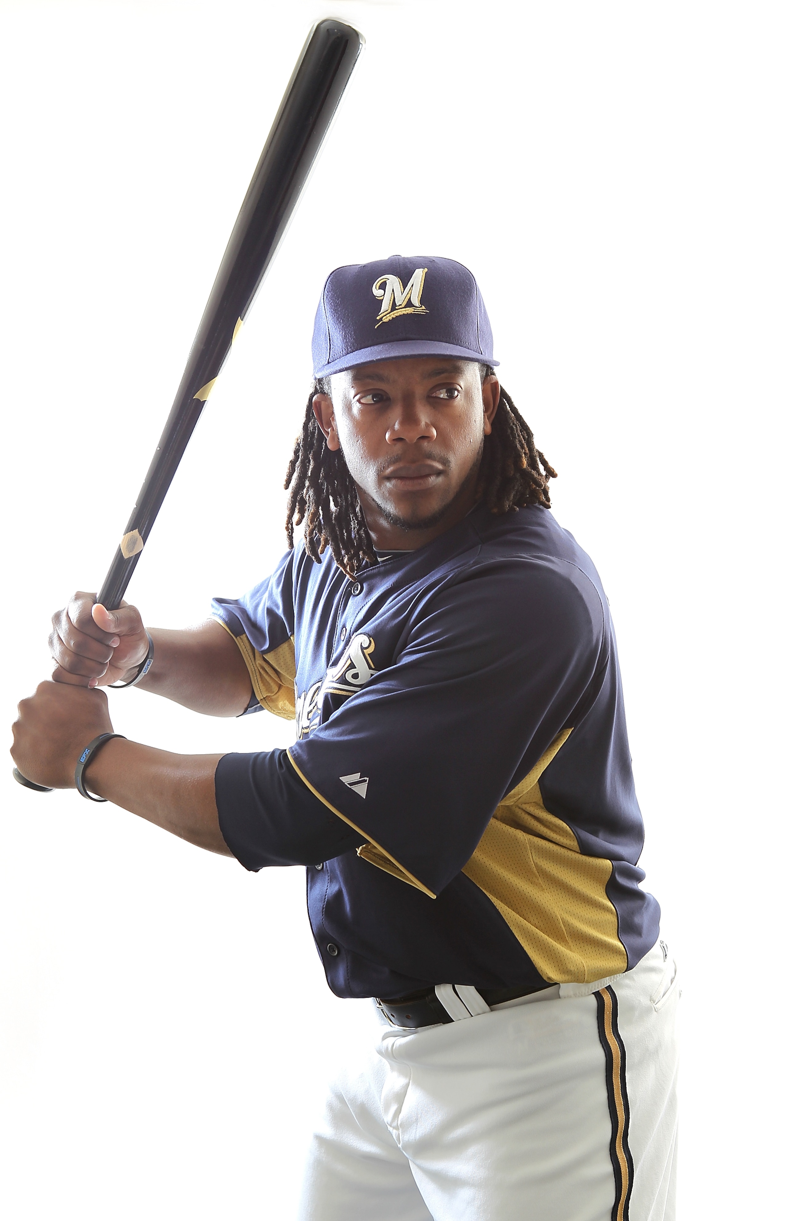 MARYVALE, AZ - FEBRUARY 24:  Rickie Weeks #23 of the Milwaukee Brewers poses for a portrait during Spring Training Media Day on February 24, 2011 at Maryvale Stadium in Maryvale, Arizona.  (Photo by Jonathan Ferrey/Getty Images)