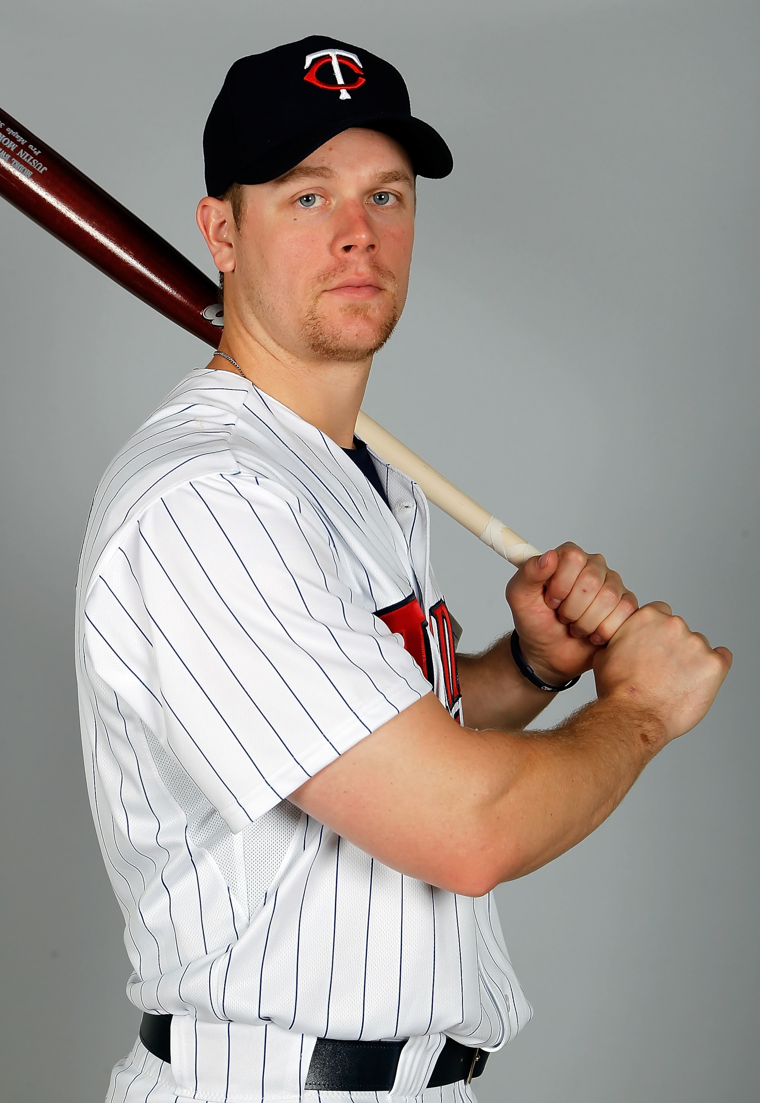 FORT MYERS, FL - FEBRUARY 25:  Infielder Justin Morneau #33 of the Minnesota Twins poses for a photo during photo day at Hammond Stadium on February 25, 2011 in Fort Myers, Florida.  (Photo by J. Meric/Getty Images)