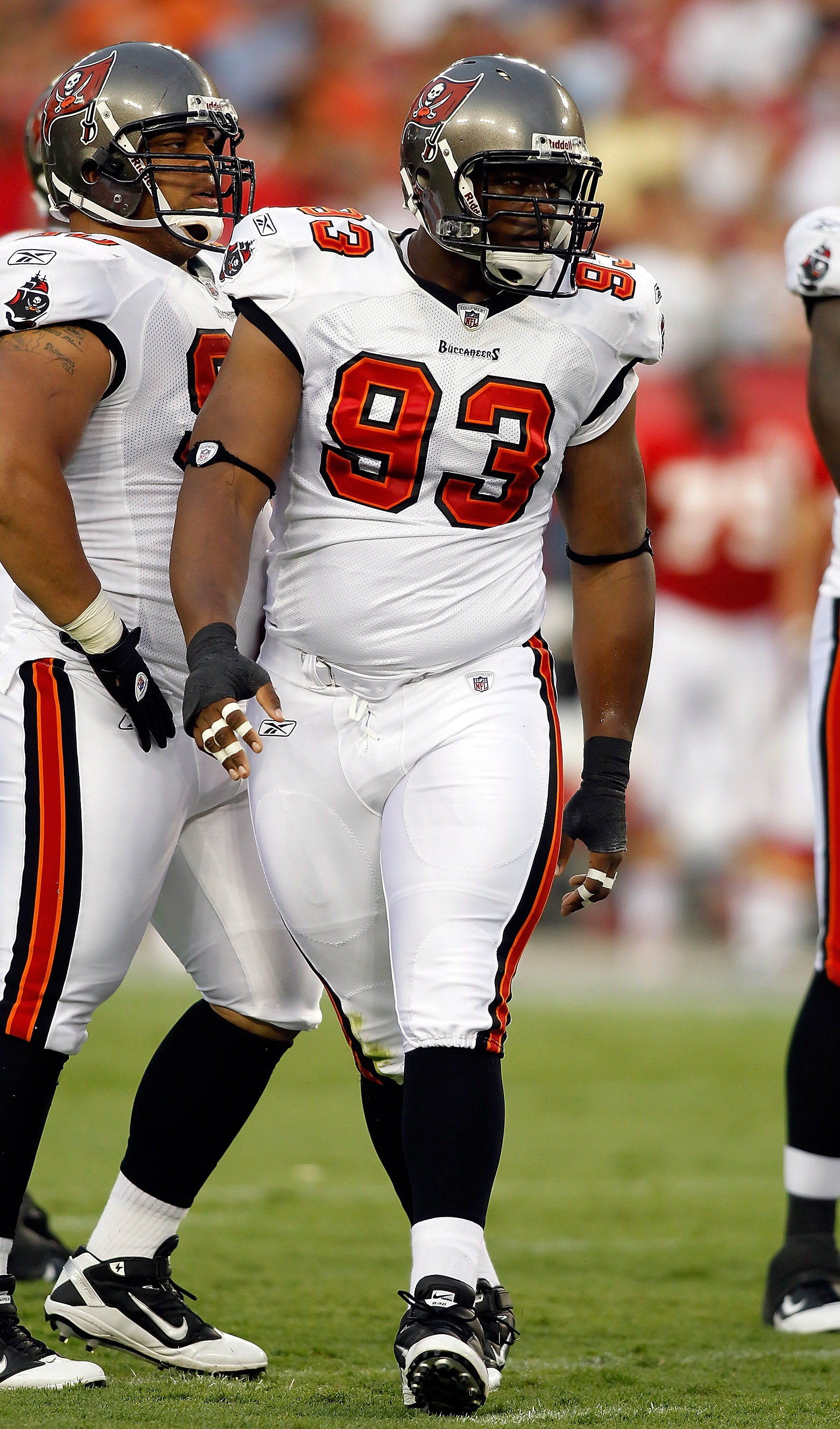 Tampa Bay Buccaneers running back Cadillac Williams (24) during the NFL  football game between the New York Jets and Tampa bay Buccaneers at Raymond  James Stadium in Tampa, Florida. The Jets defeated