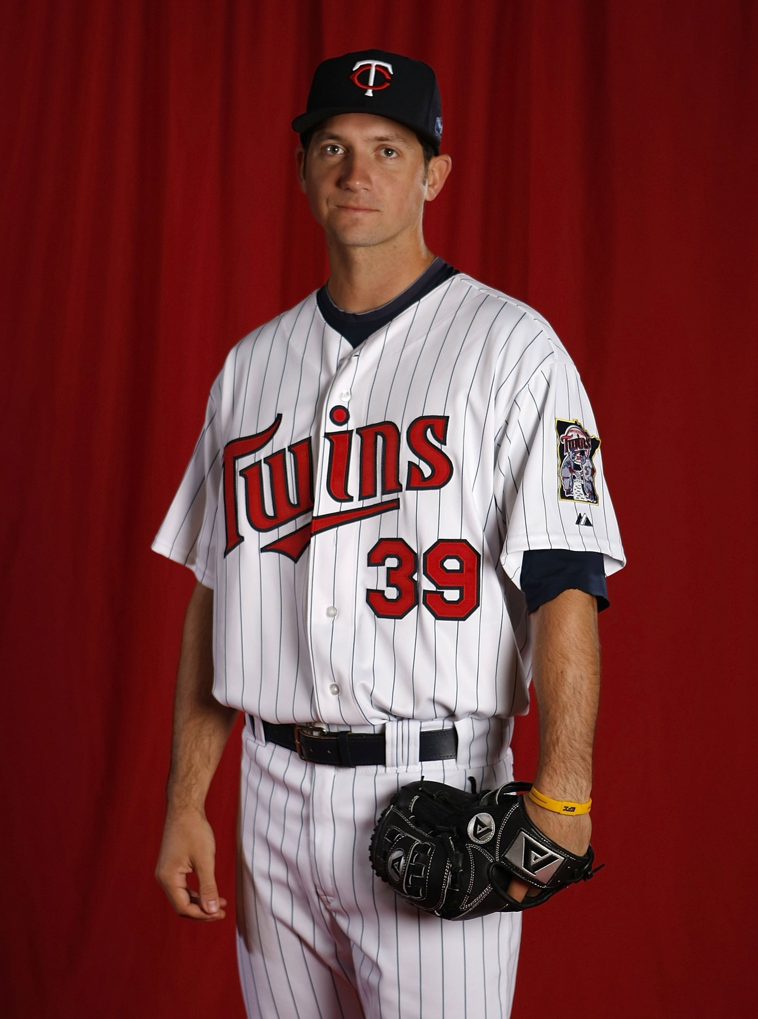 FT. MYERS, FL - MARCH 01:  Anthony Slama #39 of the Minnesota Twins poses during photo day at Hammond Stadium on March 1, 2010 in Ft. Myers, Florida.  (Photo by Gregory Shamus/Getty Images)