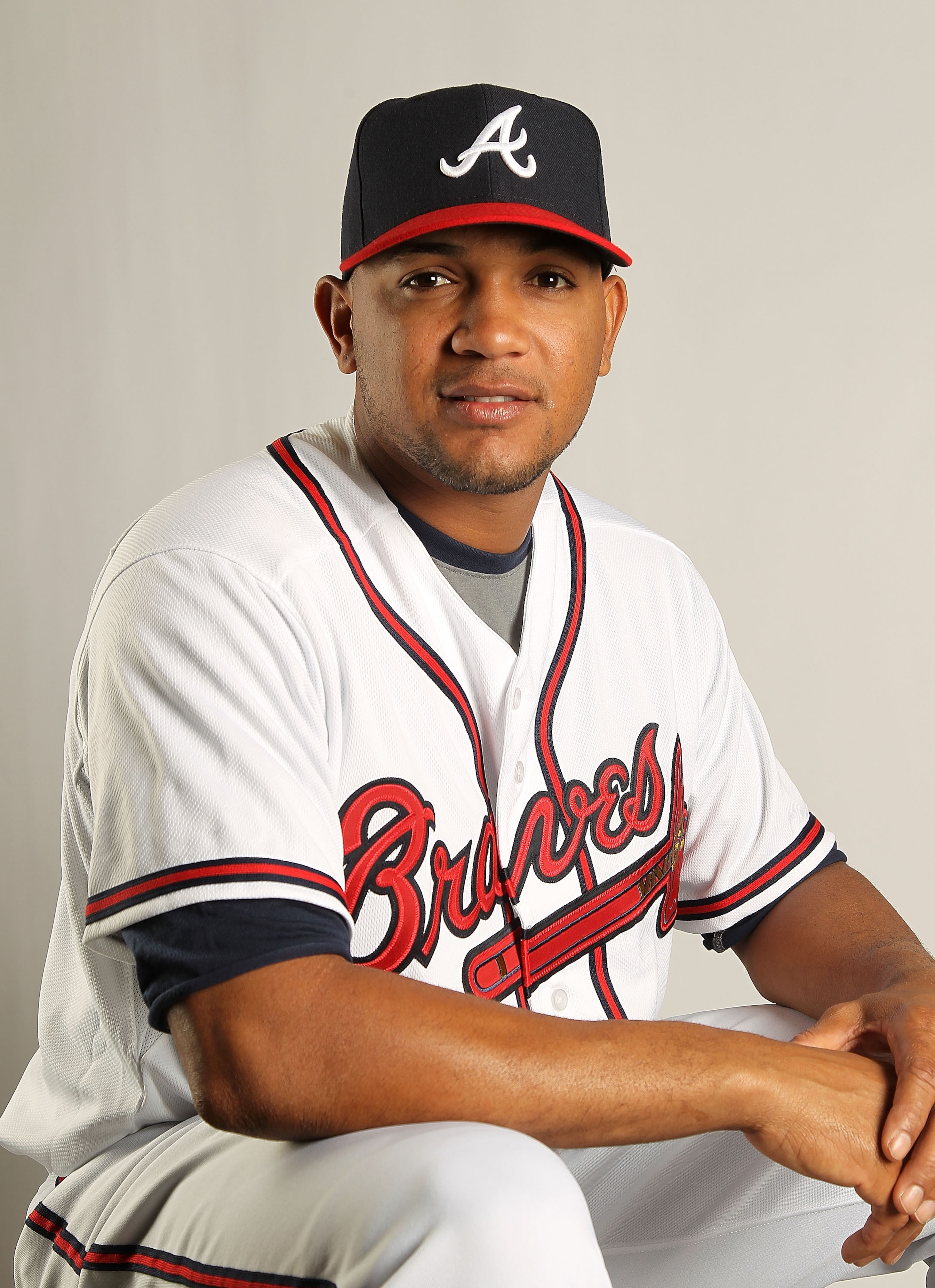 LAKE BUENA VISTA, FL - FEBRUARY 21: Diory Hernandez #24 of the Atlanta Braves during Photo Day at  Champion Stadium at ESPN Wide World of Sports Complex on February 21, 2011 in Lake Buena Vista, Florida.  (Photo by Mike Ehrmann/Getty Images)