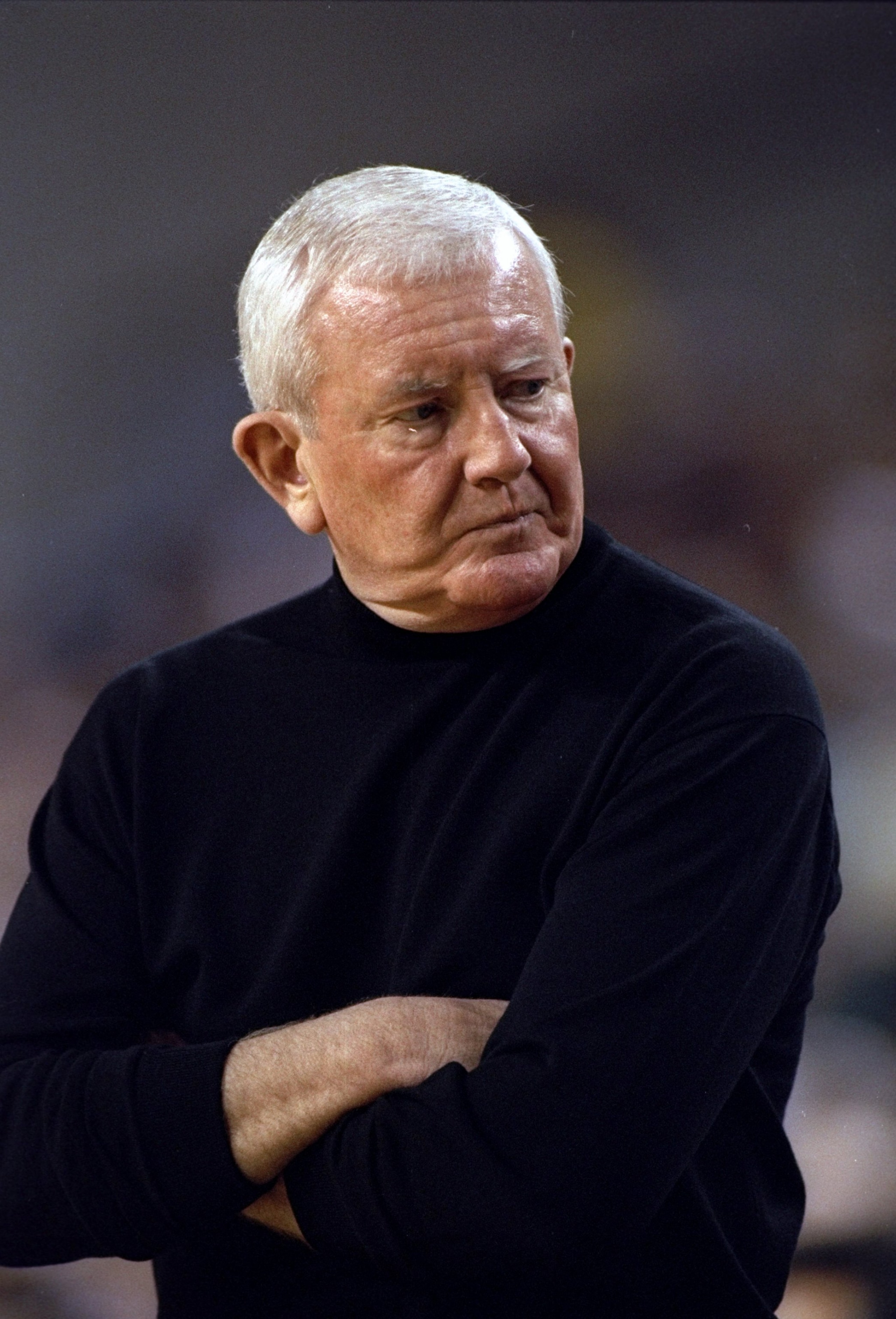 16 Mar 1995: Coach Charlie Spoonhour of the St. Louis Billikens looks on during a game against the Minnesota Golden Gophers. St. Louis won the game, 64-61.