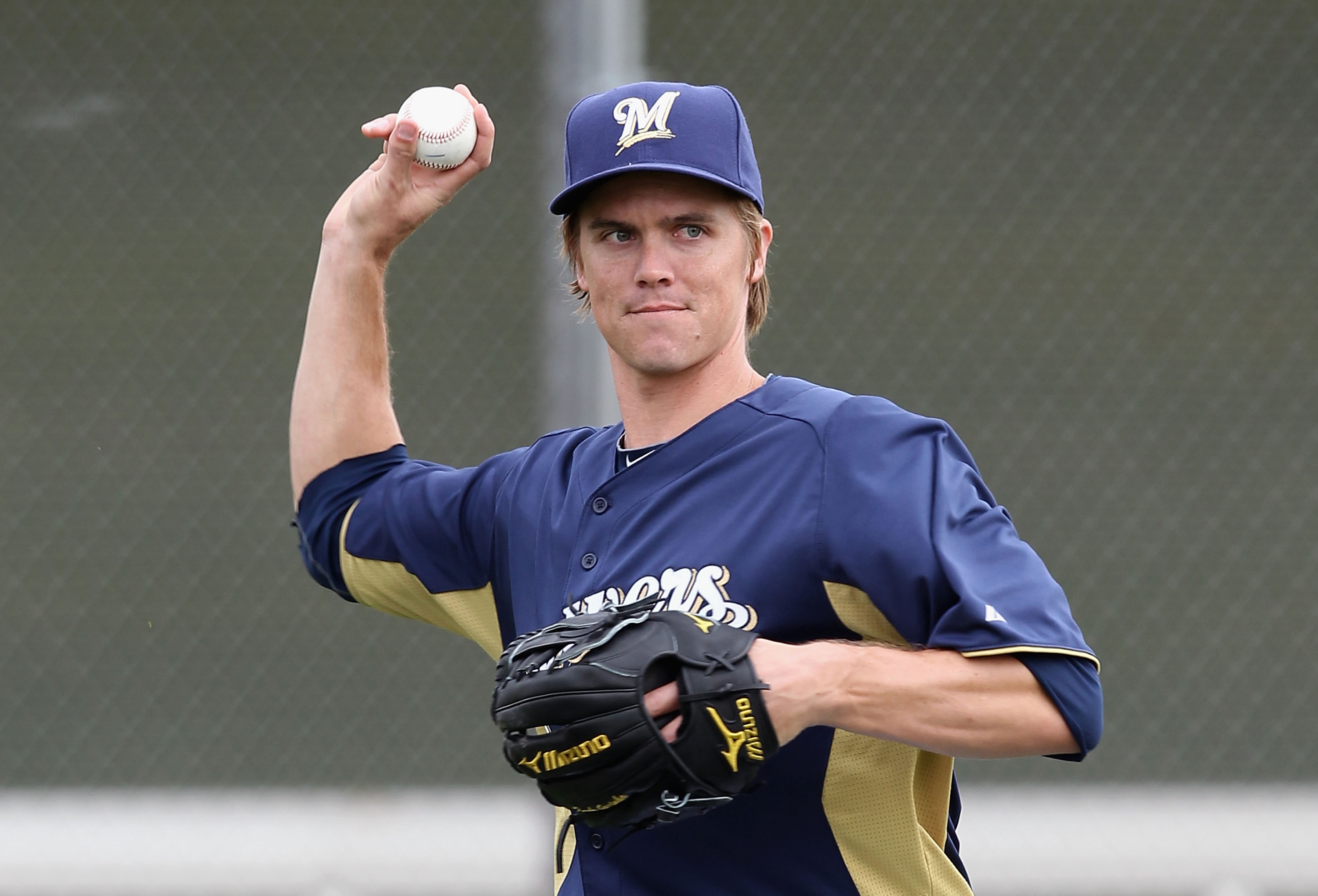 Brewers will rely on Greinke as top starter