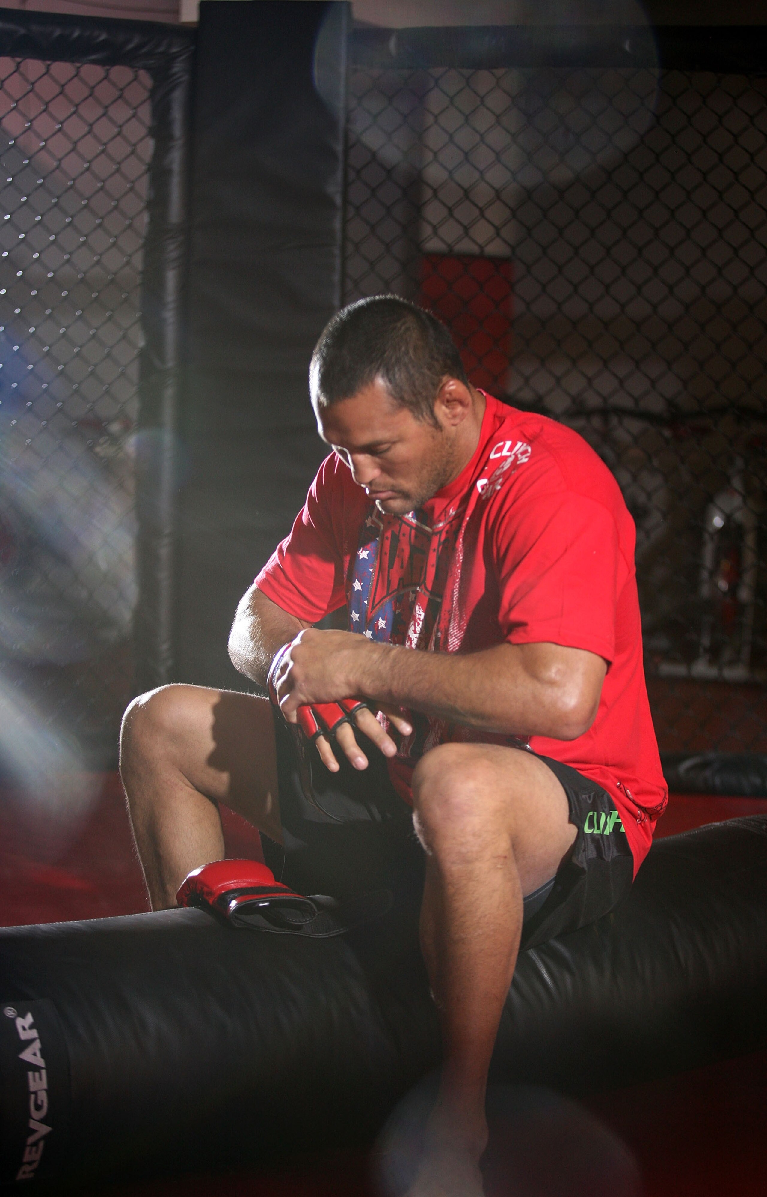 HOLLYWOOD - MARCH 17:  Legendary MMA Superstar and two time Olympic Wrestler Dan Henderson attends the CBS' Strikeforce MMA Fighters Open Media Workout on March 17, 2010 in Hollywood, California.  (Photo by Valerie Macon/Getty Images)