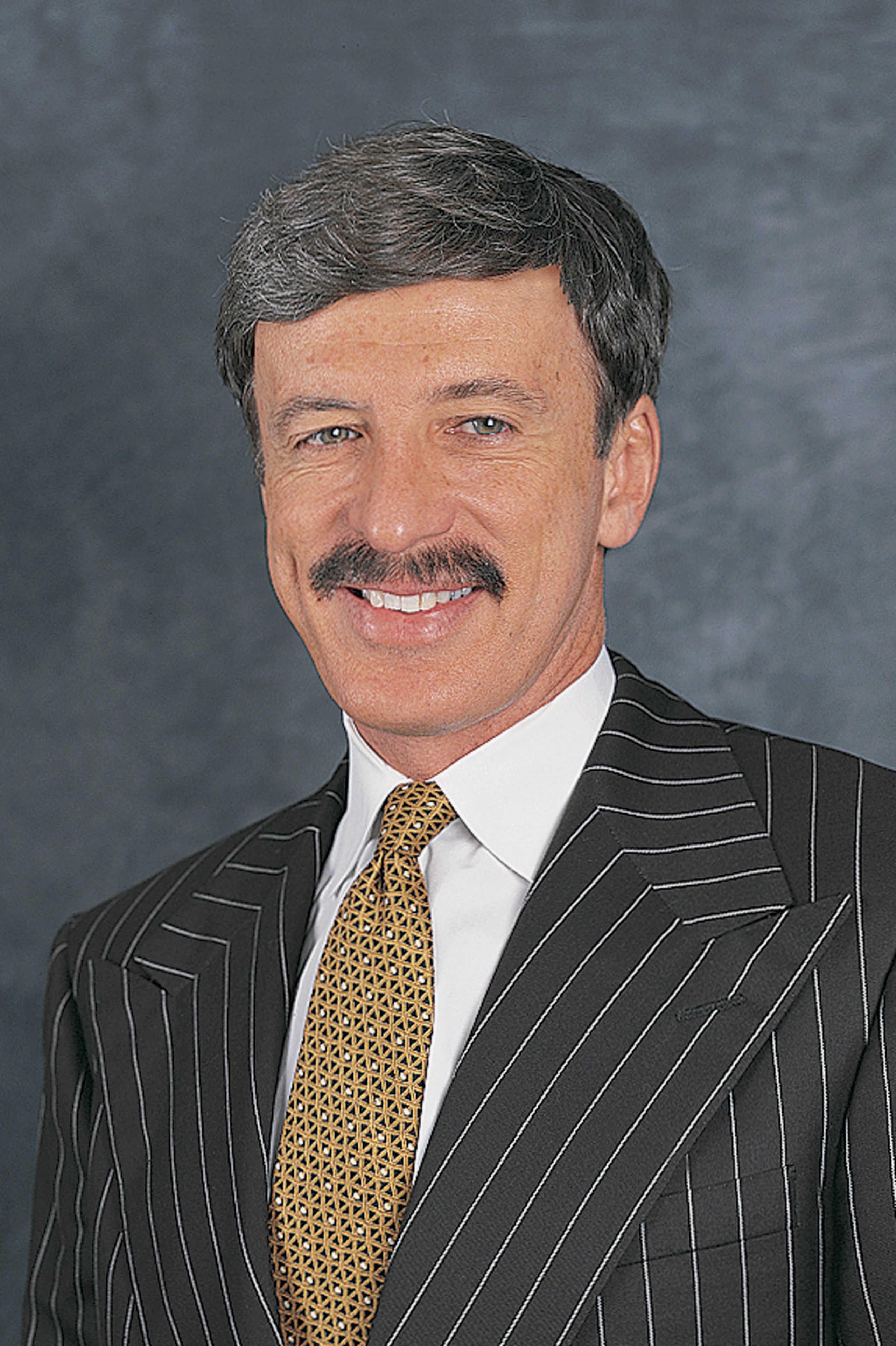 DENVER, CO - SEPTEMBER 1:  Stanley Kroenke of the Colorado Avalanche poses for a portrait on September 1, 2002 at the Pepsi Center in Denver, Colorado .  (Getty Images/NHLI)