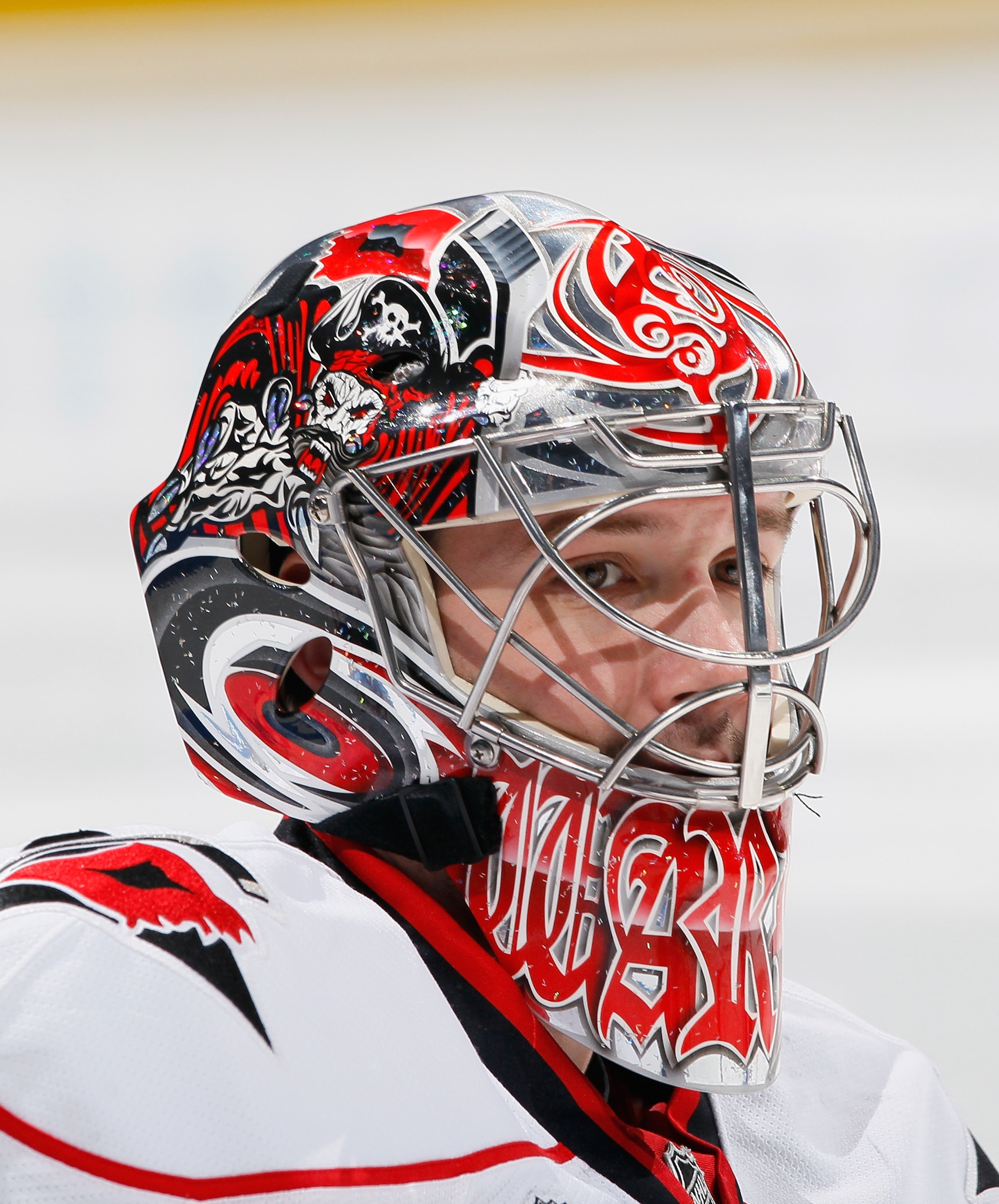 ATLANTA, GA - DECEMBER 16:  Goaltender Cam Ward #30 of the Carolina Hurricanes against the Atlanta Thrashers at Philips Arena on December 16, 2010 in Atlanta, Georgia.  (Photo by Kevin C. Cox/Getty Images)