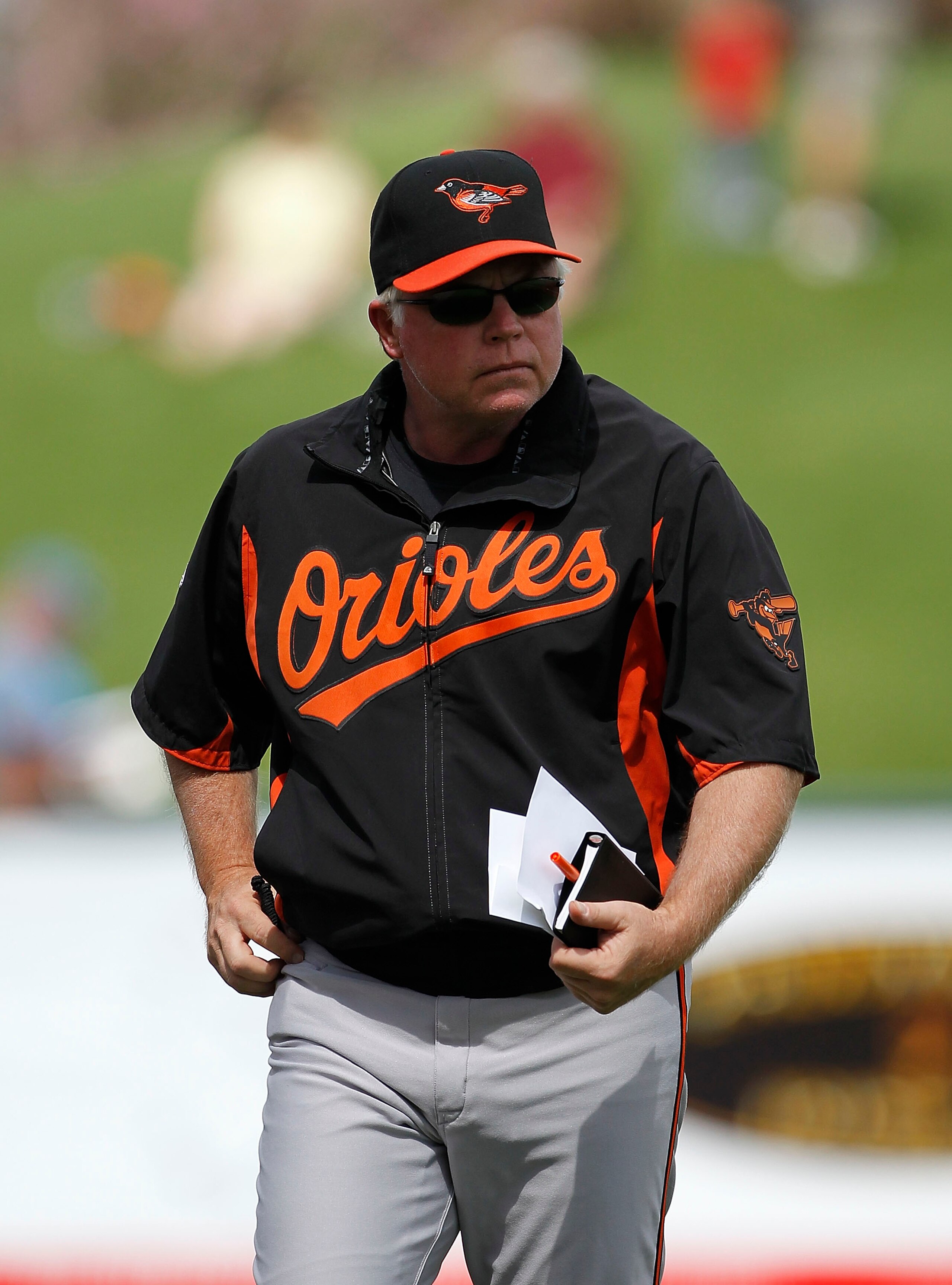 LAKELAND, FL - MARCH 04: Baltimore Orioles manager Buck Showalter #26 prior to the start of the game against the Detroit Tigers at Joker Marchant Stadium on March 4, 2011 in Lakeland, Florida. The Orioles defeated the Tigers 6-2. Photo by Leon Halip/Getty