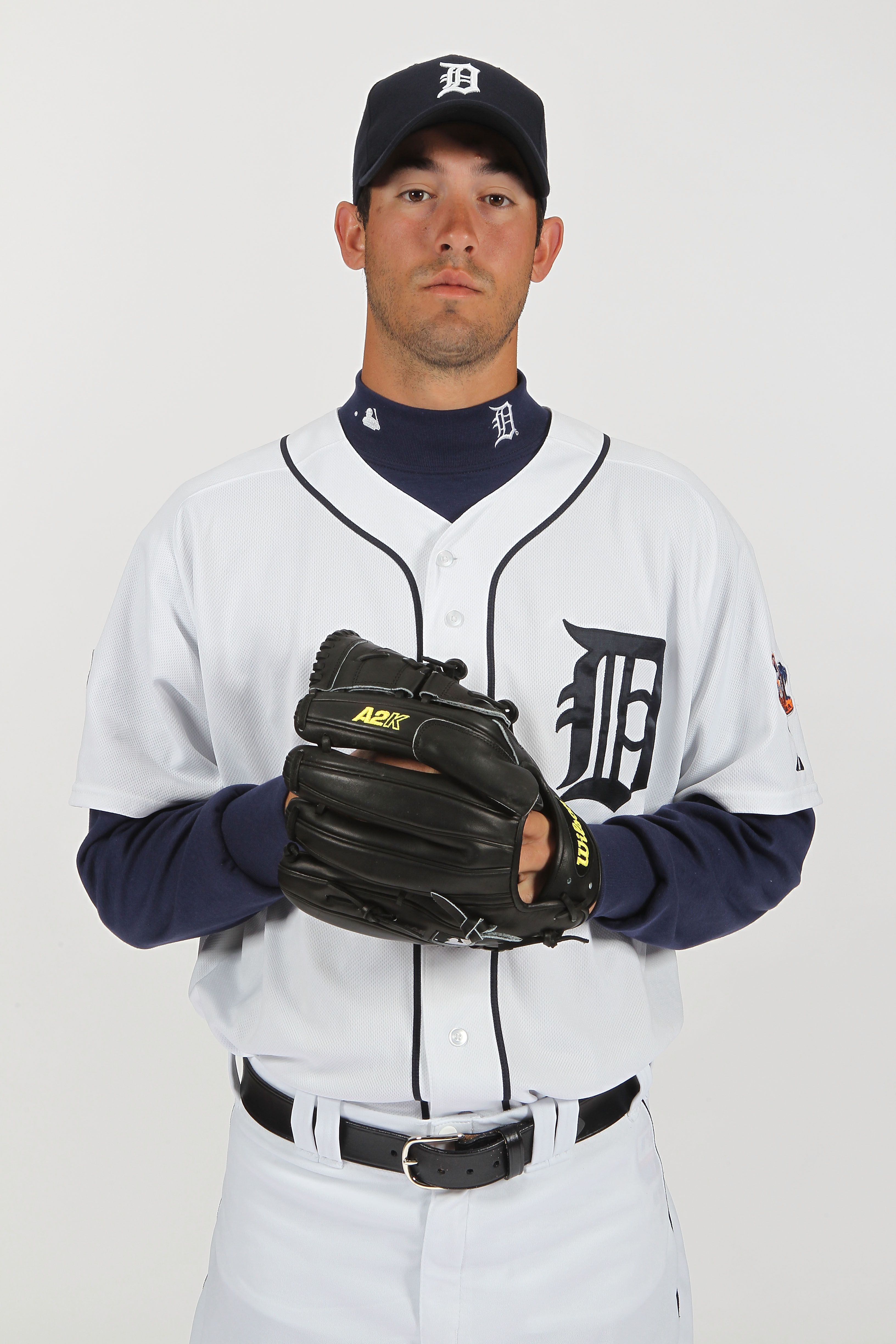LAKELAND, FL - FEBRUARY 21:  Rick Porcello #48 of the Detroit Tigers poses for a portrait during Photo Day on February 21, 2011  at Joker Marchant Stadium in Lakeland, Florida.  (Photo by Nick Laham/Getty Images)