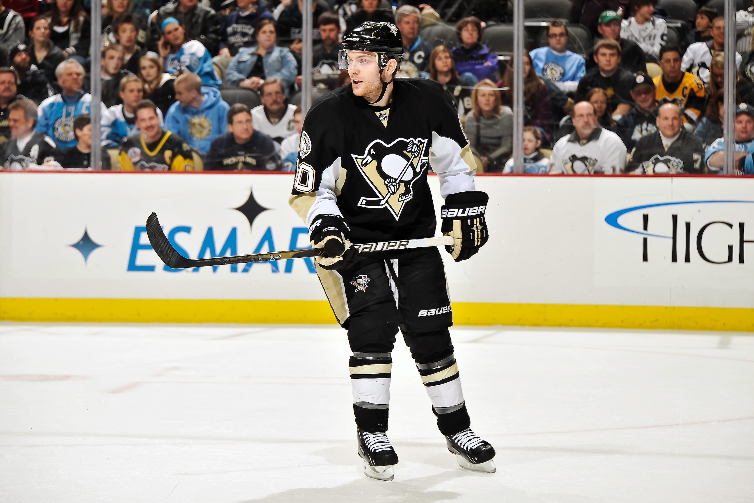 PITTSBURGH, PA - MARCH 13: Mark Letestu #10 of the Pittsburgh Penguins skates against the Edmonton Oilers on March 13, 2011 at CONSOL Energy Center in Pittsburgh, Pennsylvania. (Photo by Jamie Sabau/Getty Images) PITTSBURGH, PA - MARCH 13: Mark Letestu #10 of the Pittsburgh Penguins skates against the Edmonton Oilers on March 13, 2011 at CONSOL Energy Center in Pittsburgh, Pennsylvania. (Photo by Jamie Sabau/Getty Images)