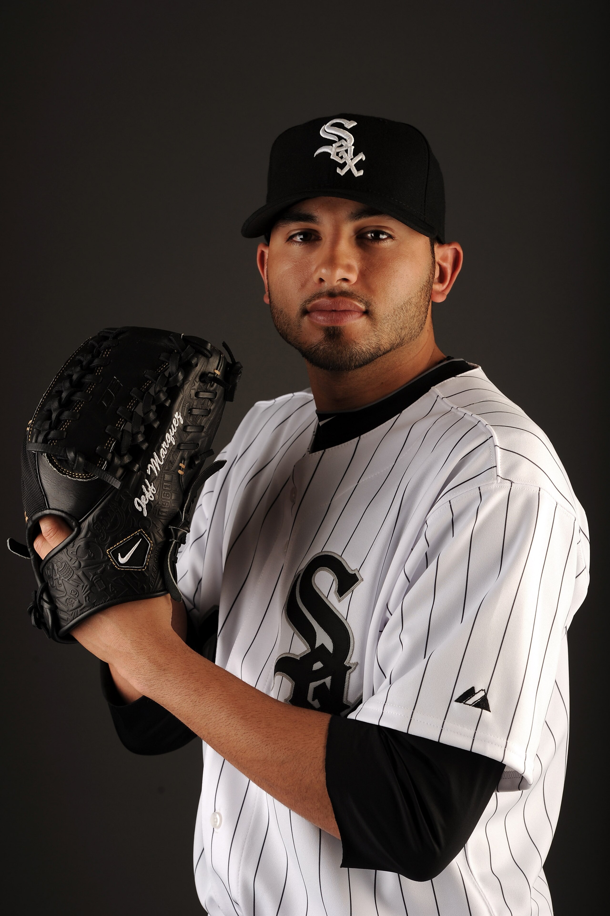 GLENDALE, AZ - FEBRUARY 26:  Jeff Marquez #48 of the Chicago White Sox poses for a photo on photo day at Camelback Ranch on February 26, 2011 in Glendale, Arizona.  (Photo by Harry How/Getty Images)