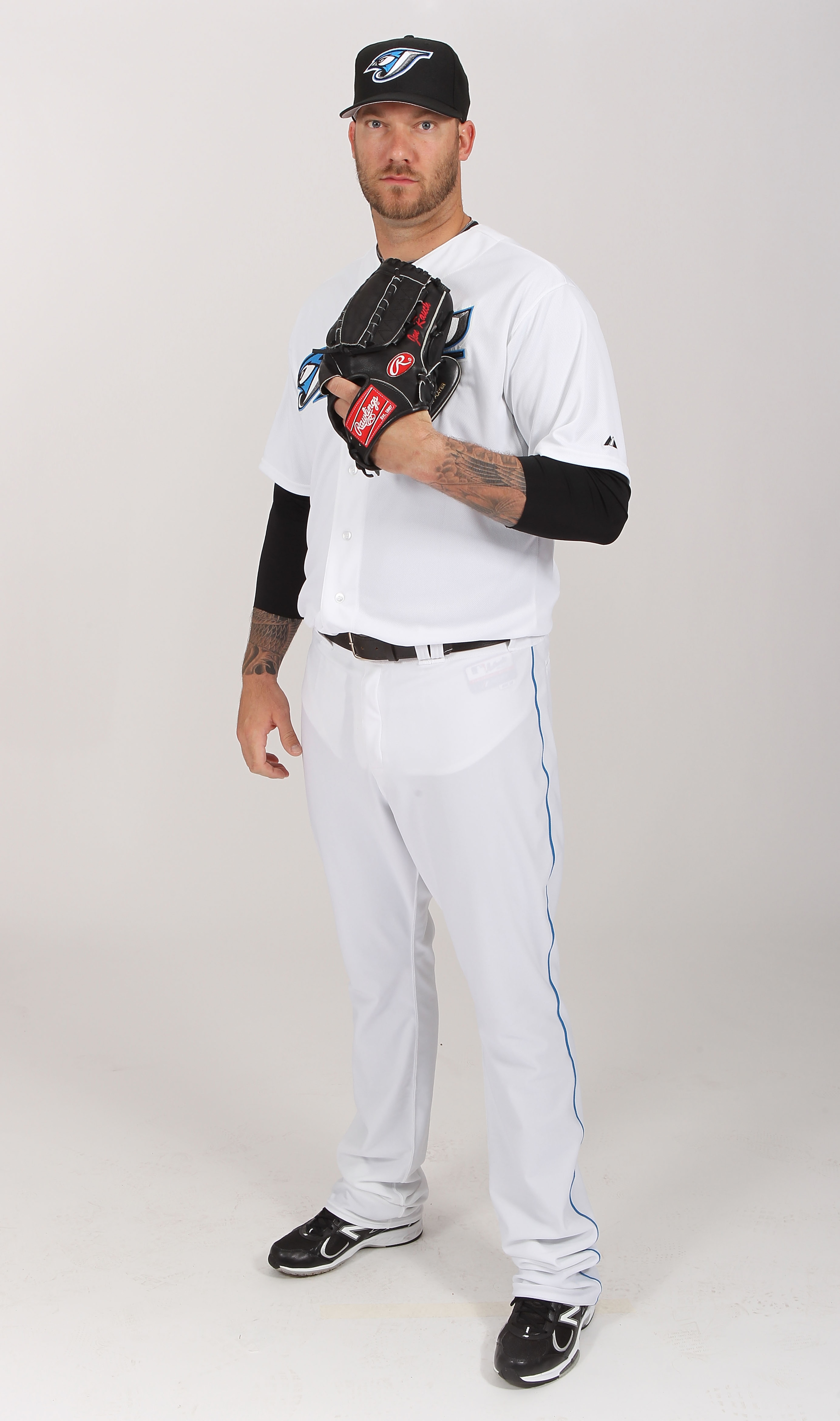 DUNEDIN, FL - FEBRUARY 20: Jon Rauch #60 of the Toronto Blue Jays poses during photo day at Florida Auto Exchange Stadium on February 20, 2011 in Dunedin, Florida. (Photo by Nick Laham/Getty Images) DUNEDIN, FL - FEBRUARY 20: Jon Rauch #60 of the Toronto Blue Jays poses during photo day at Florida Auto Exchange Stadium on February 20, 2011 in Dunedin, Florida. (Photo by Nick Laham/Getty Images)