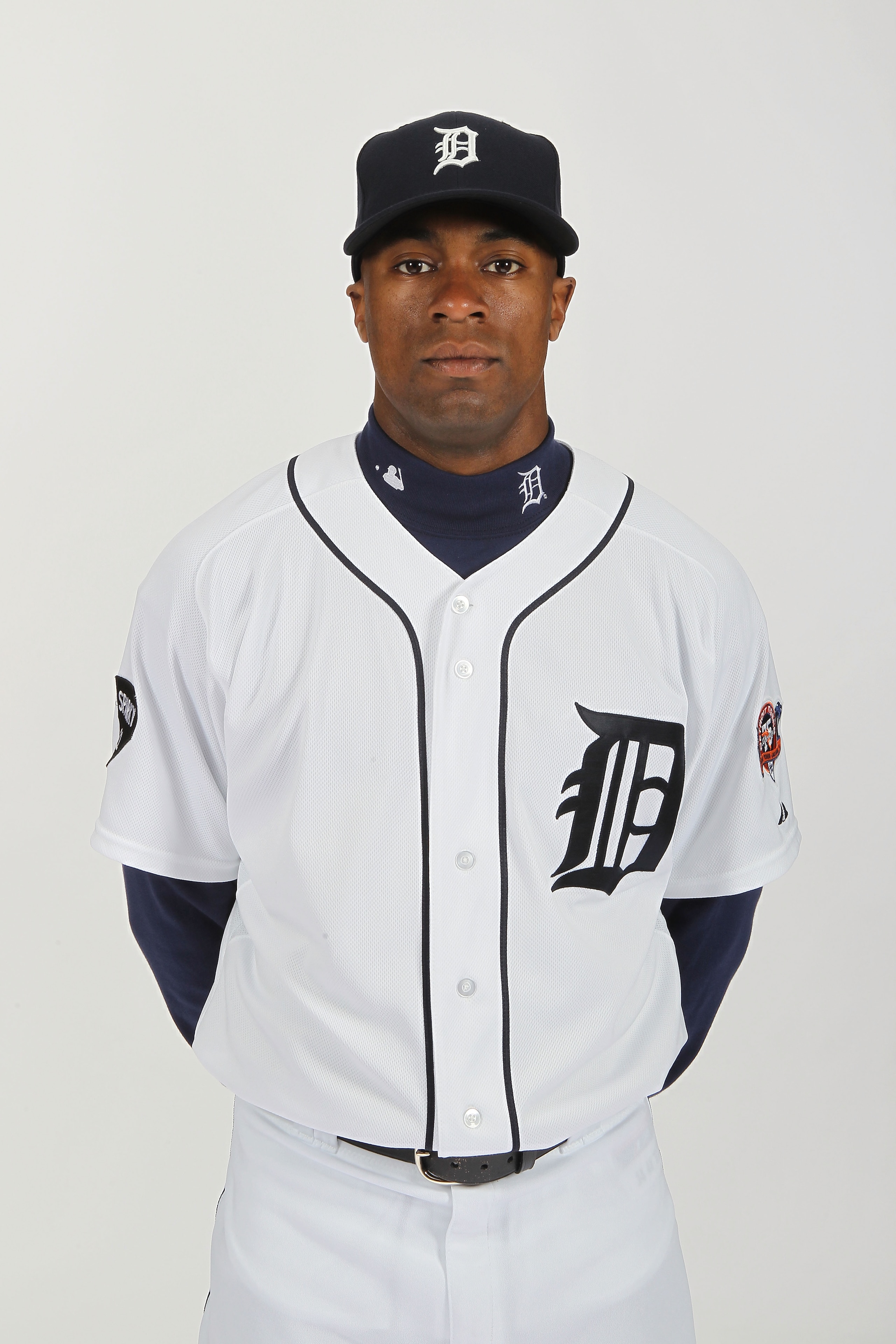 LAKELAND, FL - FEBRUARY 21:  Austin Jackson #14 of the Detroit Tigers poses for a portrait during Photo Day on February 21, 2011  at Joker Marchant Stadium in Lakeland, Florida.  (Photo by Nick Laham/Getty Images)