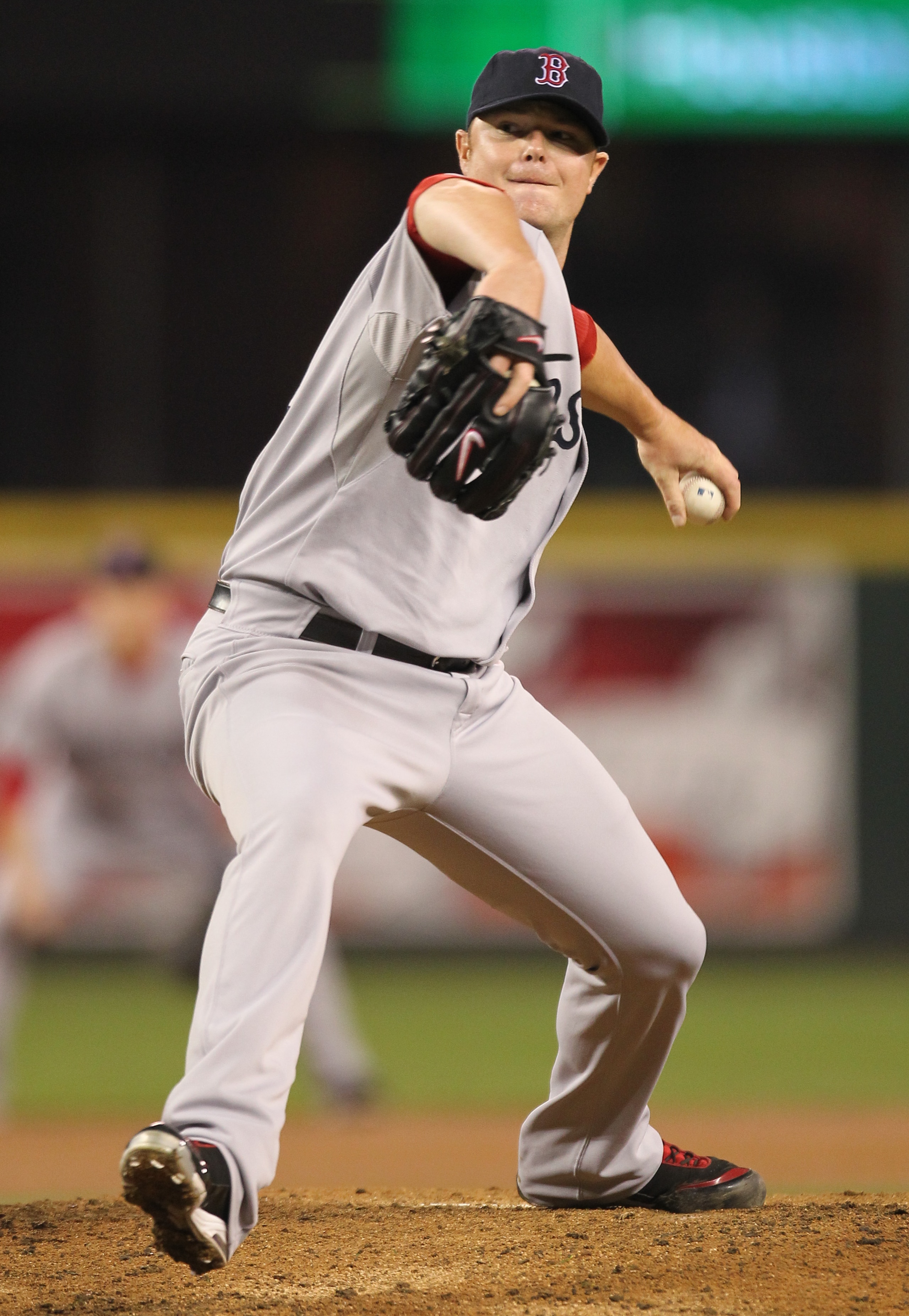 SEATTLE - SEPTEMBER 13:  Starter Jon Lester #31 of the Boston Red Sox pitches against the Seattle Mariners at Safeco Field on September 13, 2010 in Seattle, Washington. (Photo by Otto Greule Jr/Getty Images)