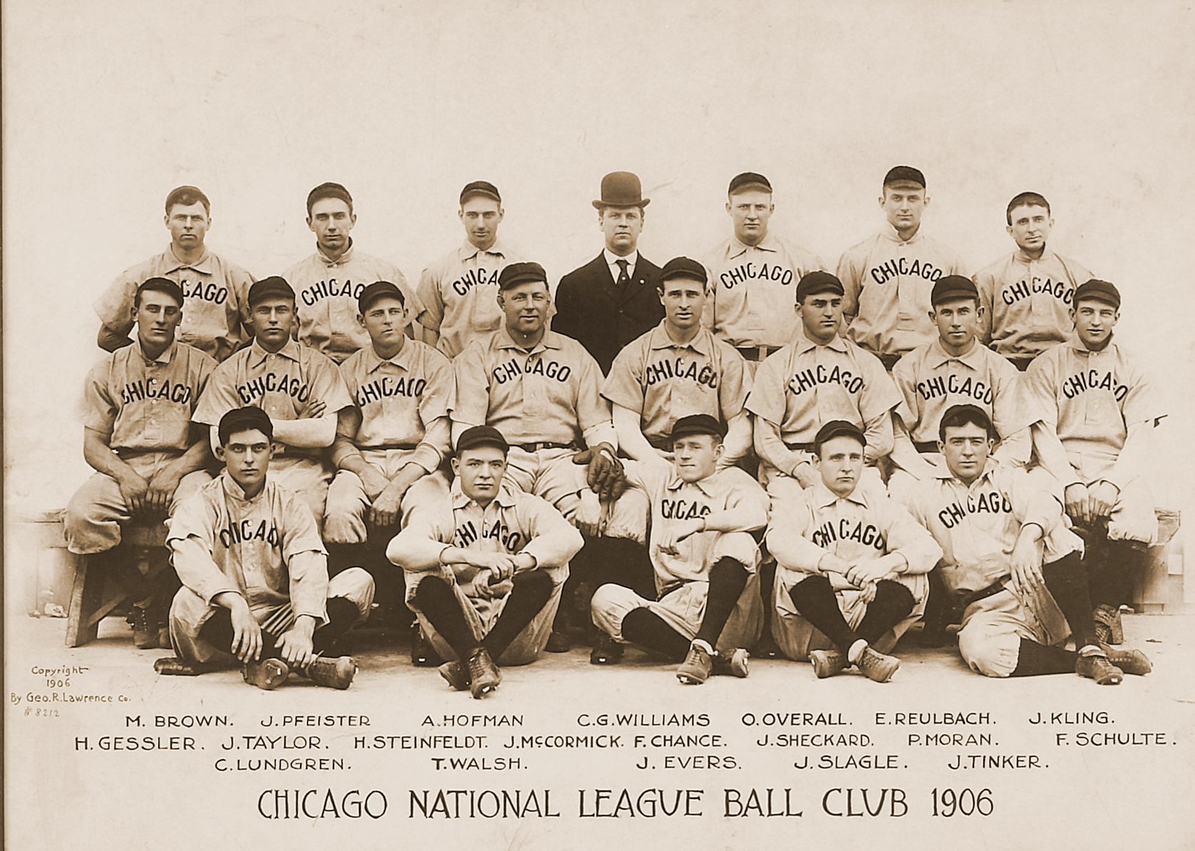 The 1906-10 Chicago Cubs: The Best Team in National League History –  Society for American Baseball Research