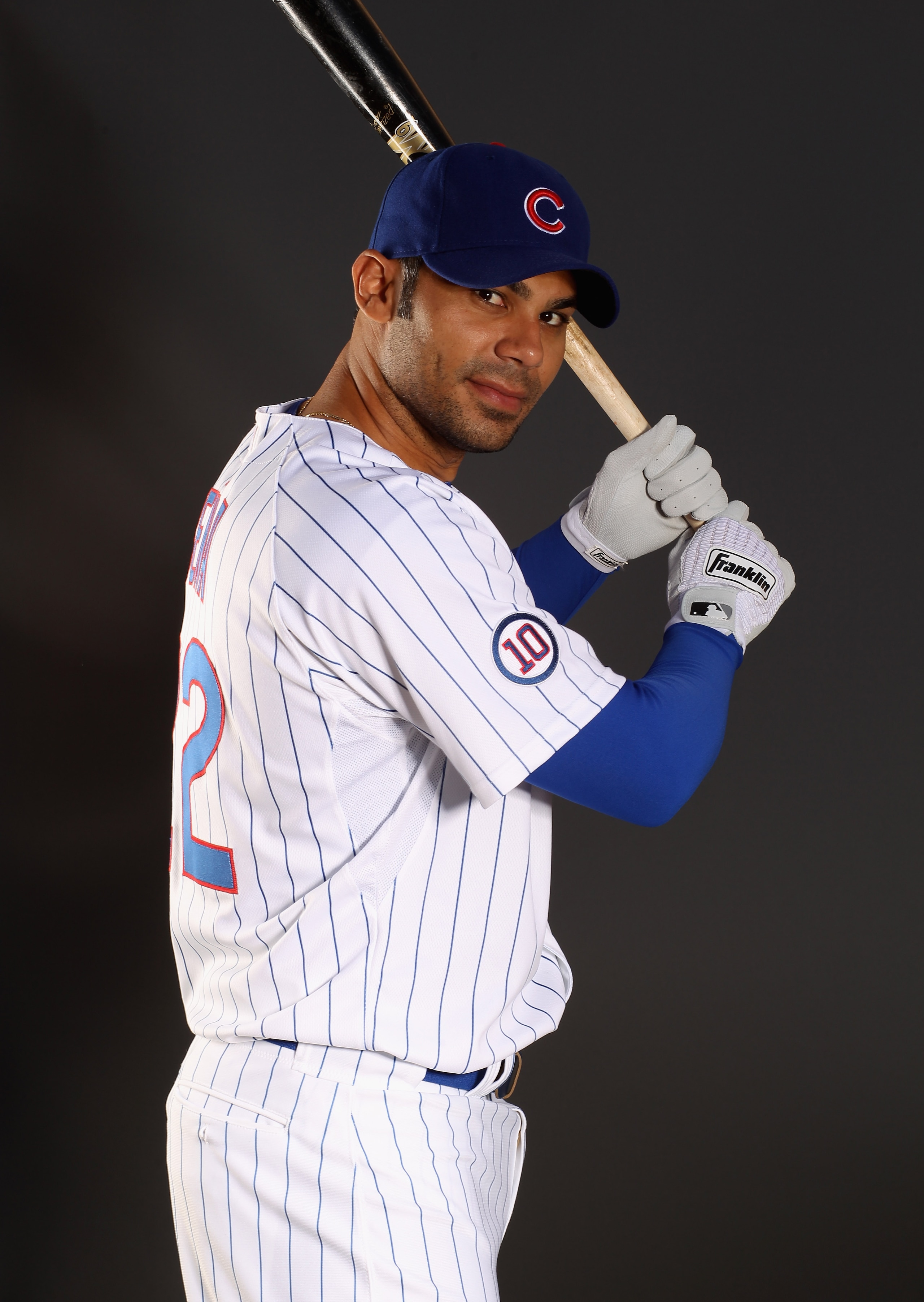 MESA, AZ - FEBRUARY 22:  Carlos Pena of the Chicago Cubs poses for a portrait during media photo day at Finch Park on February 22, 2011 in Mesa, Arizona.  (Photo by Ezra Shaw/Getty Images)