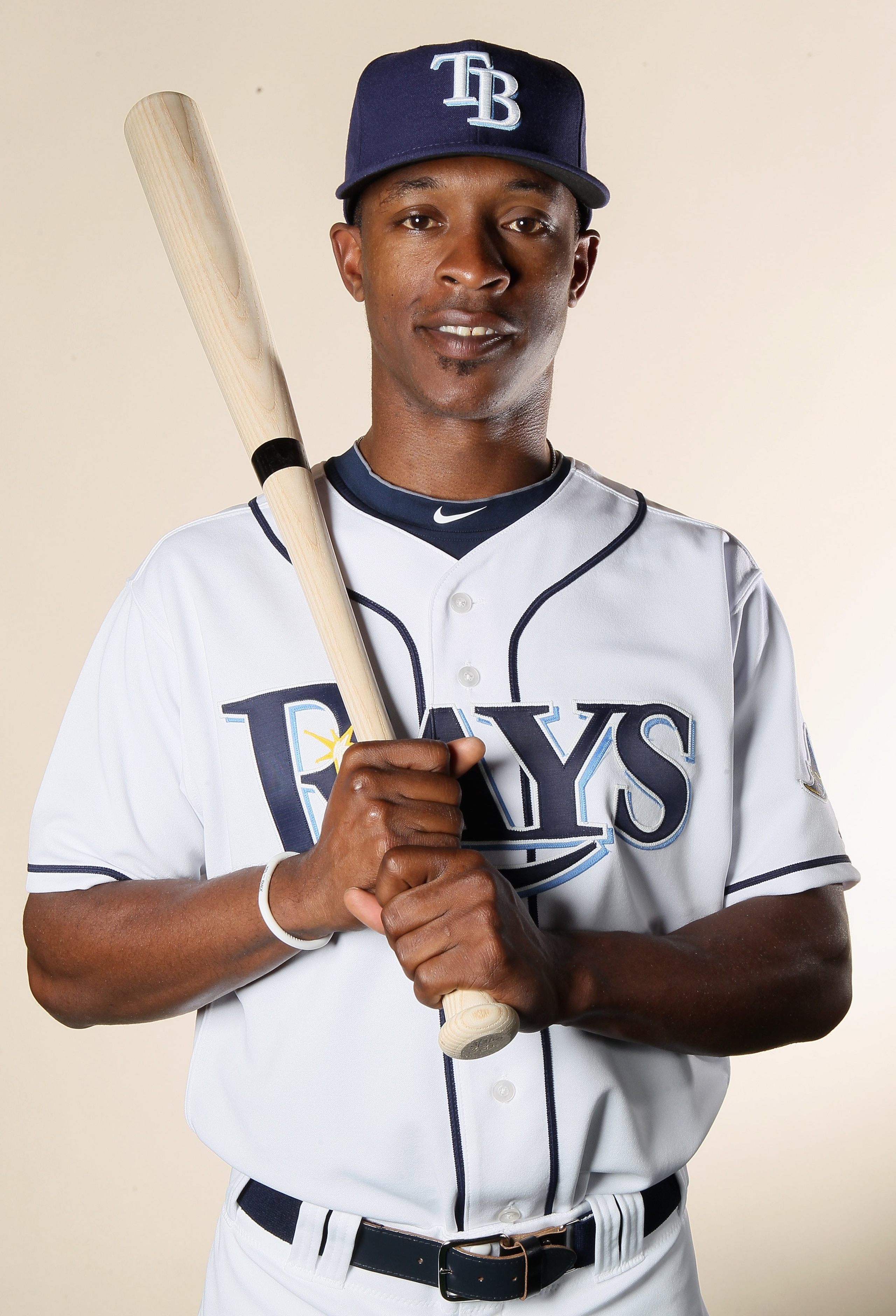 FT. MYERS, FL - FEBRUARY 22:  B.J. Upton #2 of the Tampa Bay Rays poses for a portrait during the Tampa Bay Rays Photo Day on February 22, 2011 at the Charlotte Sports Complex in Port Charlotte, Florida.  (Photo by Elsa/Getty Images)