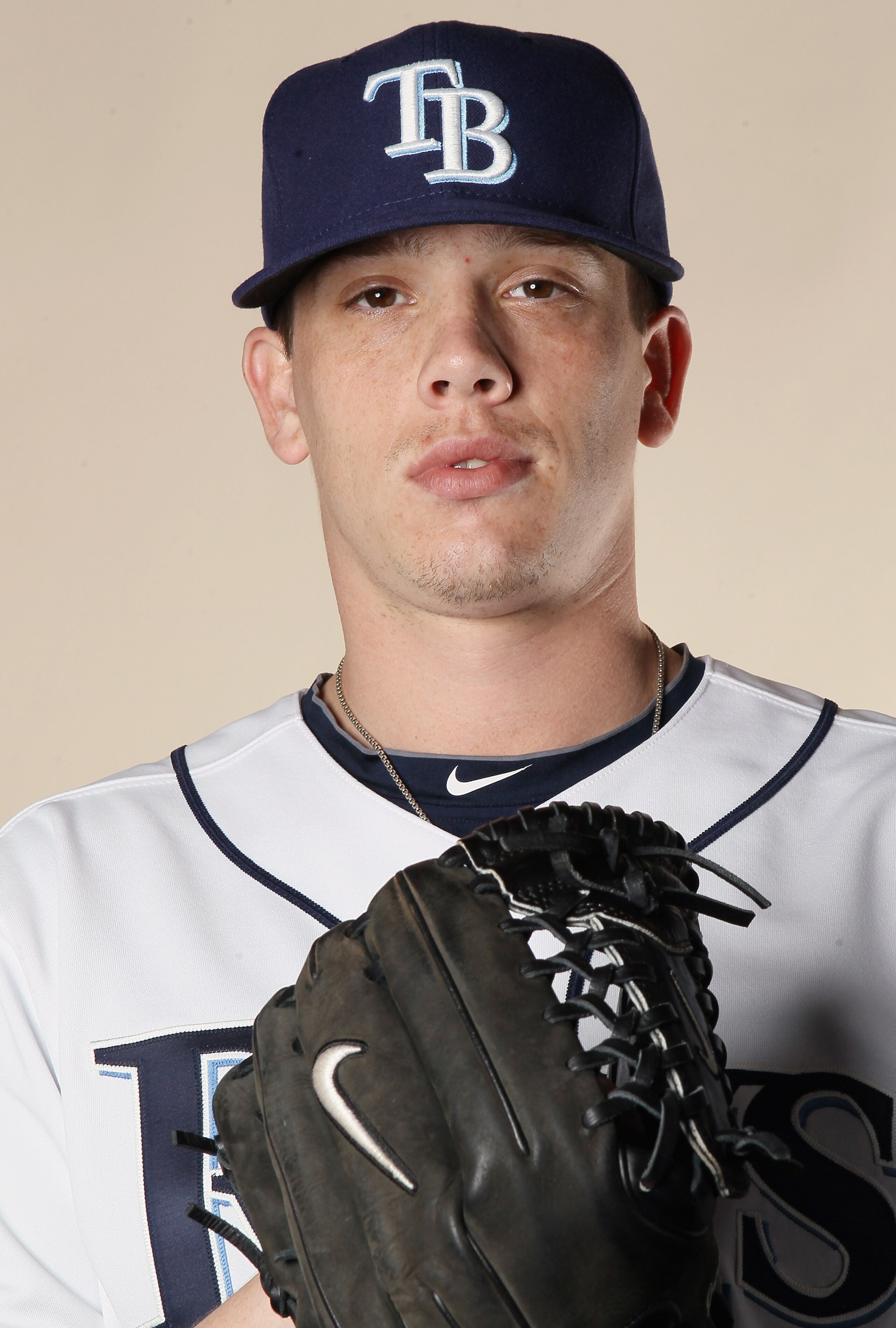 FT. MYERS, FL - FEBRUARY 22:  Jeremy Hellickson #58 of the Tampa Bay Rays poses for a portrait during the Tampa Bay Rays Photo Day on February 22, 2011 at the Charlotte Sports Complex in Port Charlotte, Florida.  (Photo by Elsa/Getty Images)