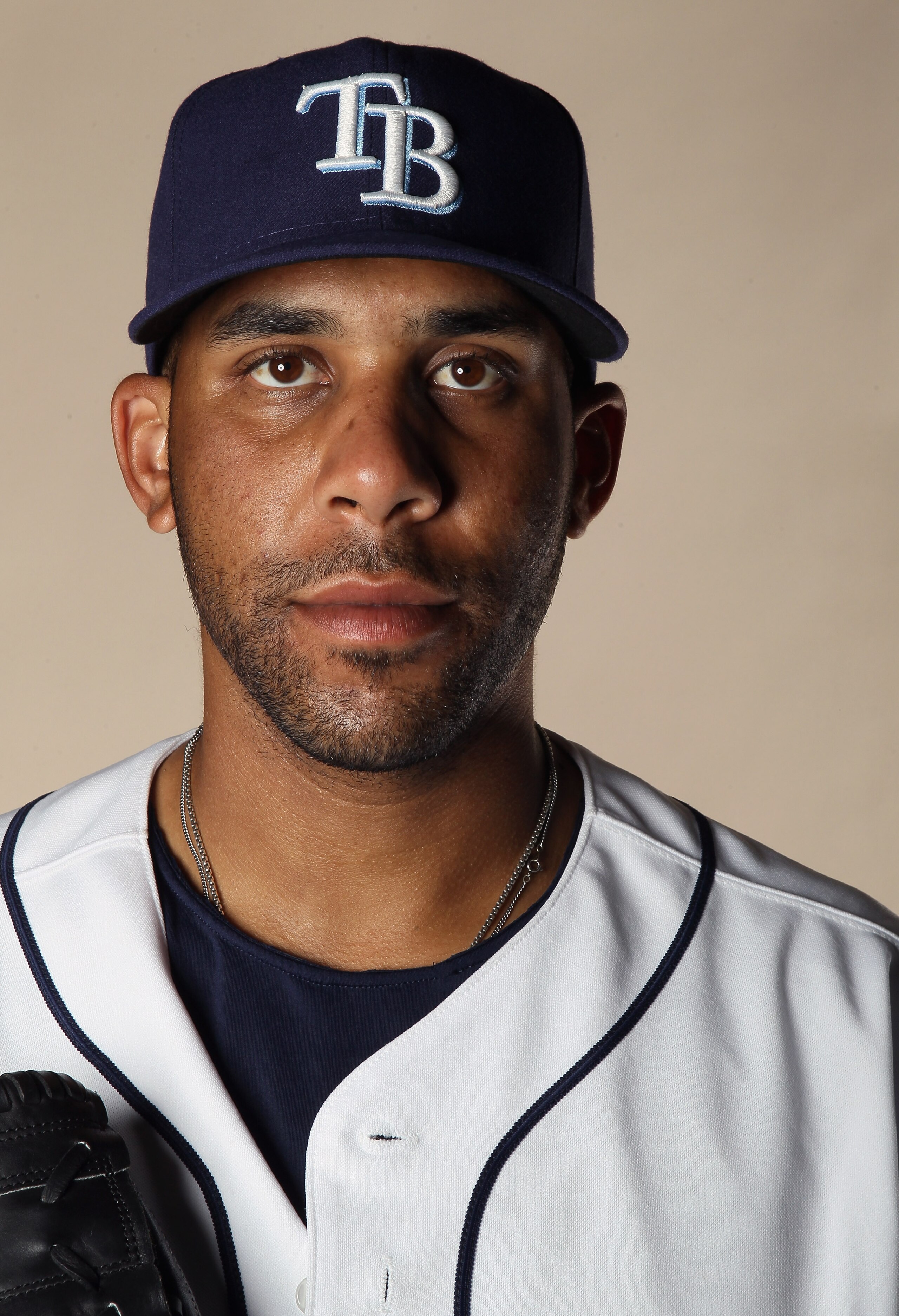 FT. MYERS, FL - FEBRUARY 22:  David Price #14 of the Tampa Bay Rays poses for a portrait during the Tampa Bay Rays Photo Day on February 22, 2011 at the Charlotte Sports Complex in Port Charlotte, Florida.  (Photo by Elsa/Getty Images)