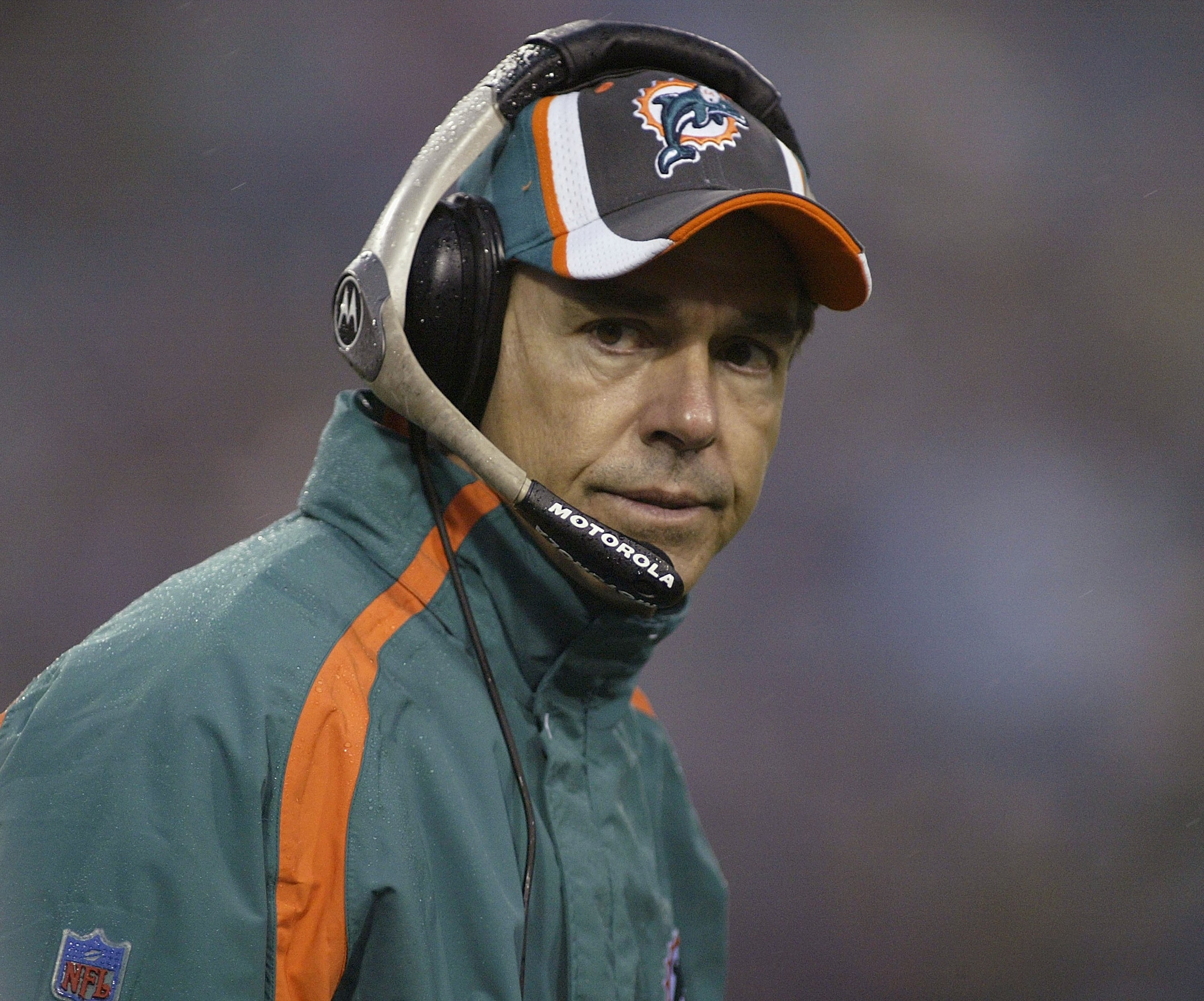 ORCHARD PARK, NY - DECEMBER 17: Nick Saban, head coach of the Miami Dolphins, stands on the sidelines in the fourth quarter of a 21-0 loss to the Buffalo Bills on December 17, 2006 at Ralph Wilson Stadium in Orchard Park, New York. (Photo by Rick Stewar ORCHARD PARK, NY - DECEMBER 17: Nick Saban, head coach of the Miami Dolphins, stands on the sidelines in the fourth quarter of a 21-0 loss to the Buffalo Bills on December 17, 2006 at Ralph Wilson Stadium in Orchard Park, New York. (Photo by Rick Stewar