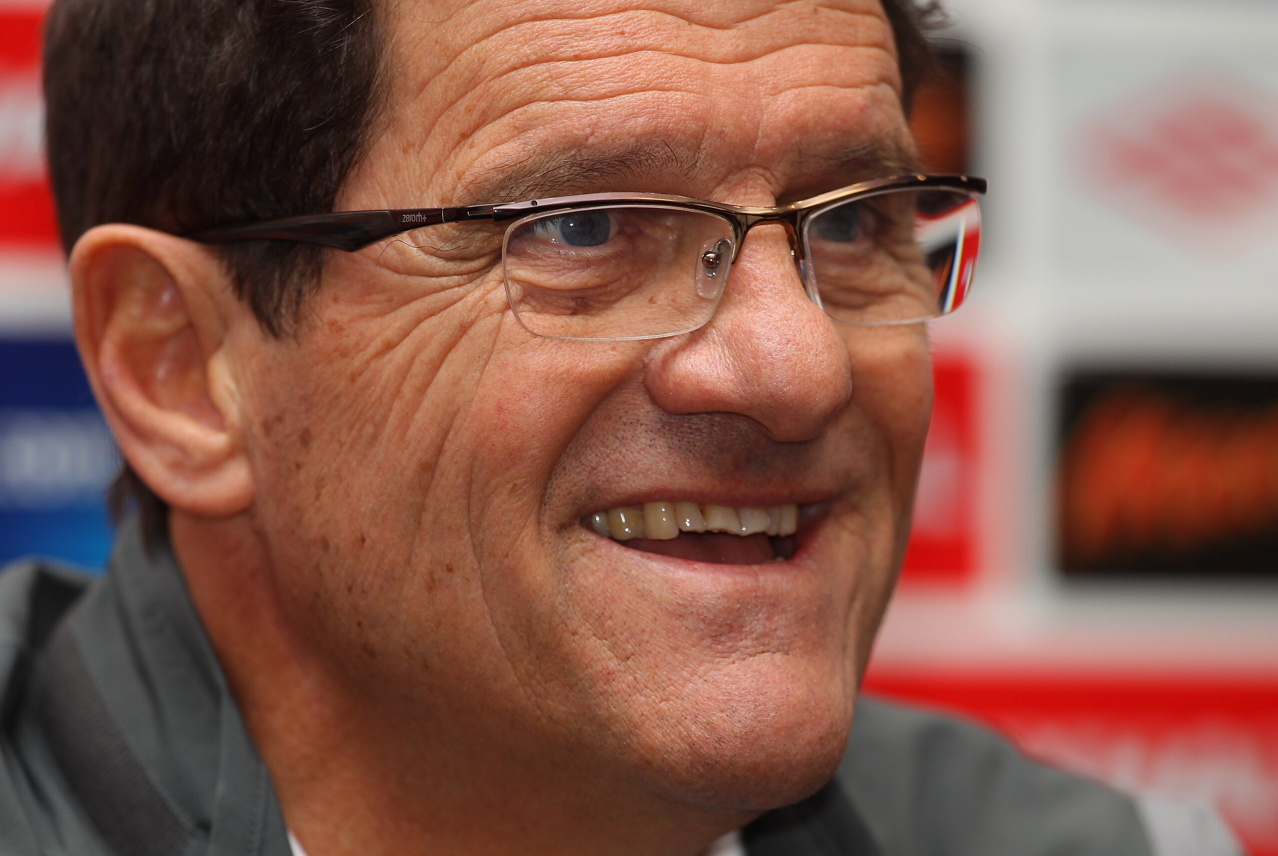 LONDON, ENGLAND - MARCH 28: Fabio Capello, coach of England smiles during the England press conference ahead of the International Friendly match against Ghana at Wembley Stadium on March 28, 2011 in London, England. (Photo by Julian Finney/Getty Images) LONDON, ENGLAND - MARCH 28: Fabio Capello, coach of England smiles during the England press conference ahead of the International Friendly match against Ghana at Wembley Stadium on March 28, 2011 in London, England. (Photo by Julian Finney/Getty Images)