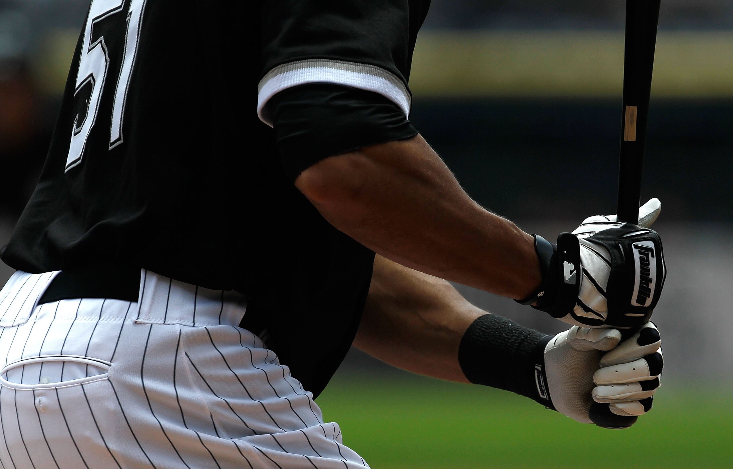 CHICAGO - JUNE 27: Alex Rios #51 of the Chicago White Sox prepares to bat against the Chicago Cubs at U.S. Cellular Field on June 27, 2010 in Chicago, Illinois. The Cubs defeated the White Sox 8-6. (Photo by Jonathan Daniel/Getty Images)