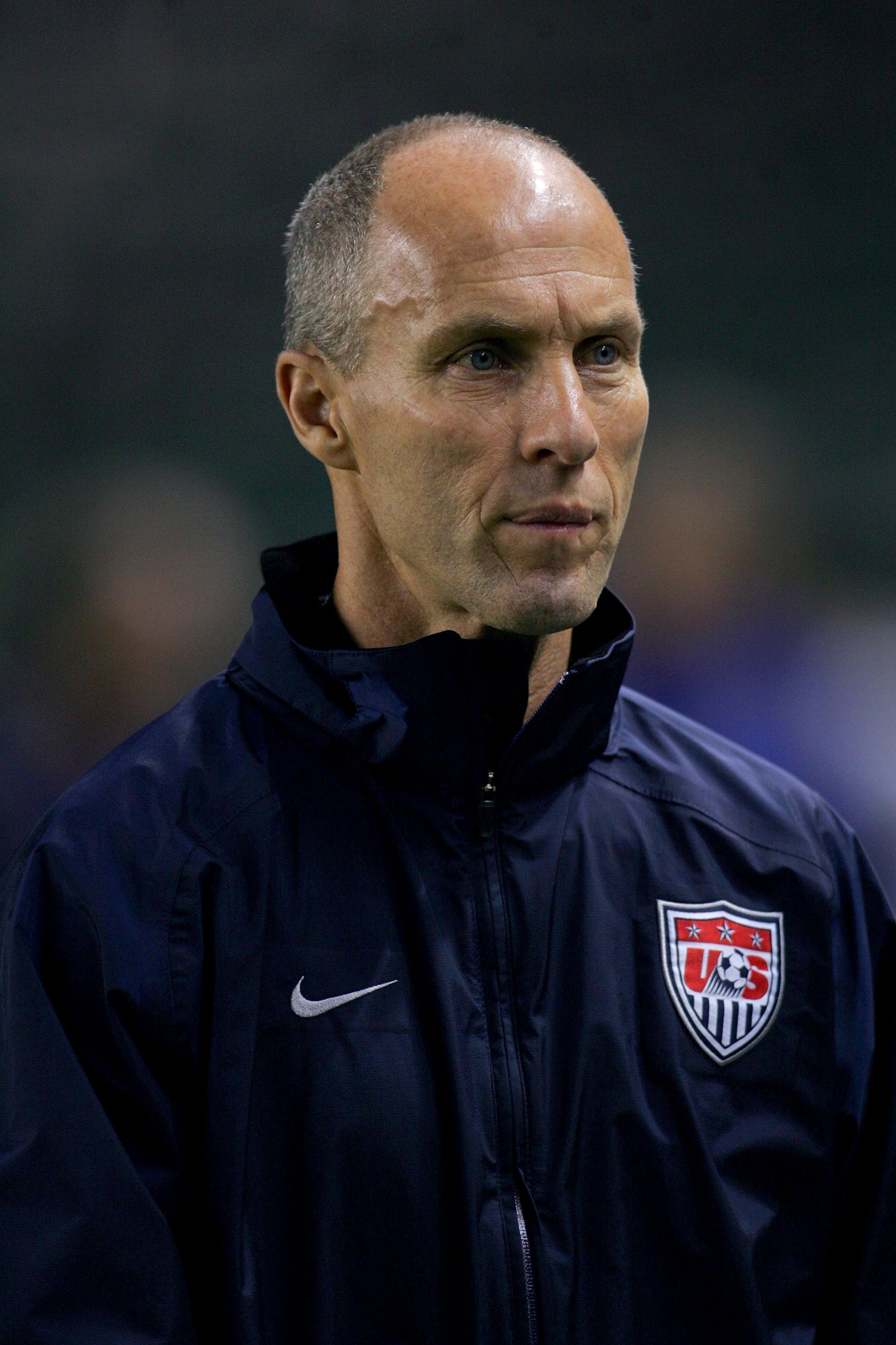 CARSON, CA - JANUARY 24: Head Coach Bob Bradley of the USA walks to the bench just prior to their international friendly match against Sweden at The Home Depot Center on January 24, 2009 in Carson, California. USA defeated Sweden 3-2. (Photo by Victor D CARSON, CA - JANUARY 24: Head Coach Bob Bradley of the USA walks to the bench just prior to their international friendly match against Sweden at The Home Depot Center on January 24, 2009 in Carson, California. USA defeated Sweden 3-2. (Photo by Victor D