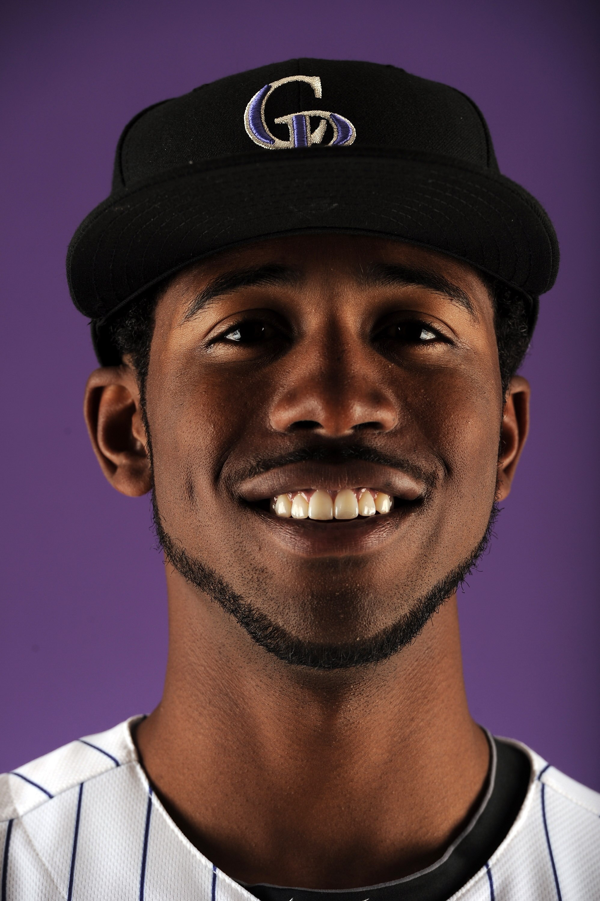 SCOTTSDALE, AZ - FEBRUARY 24:  Dexter Fowler #24 of the Colorado Rockies poses for a portrait during photo day at the Salt River Fields at Talking Stick on February 24, 2011 in Scottsdale, Arizona.  (Photo by Harry How/Getty Images)