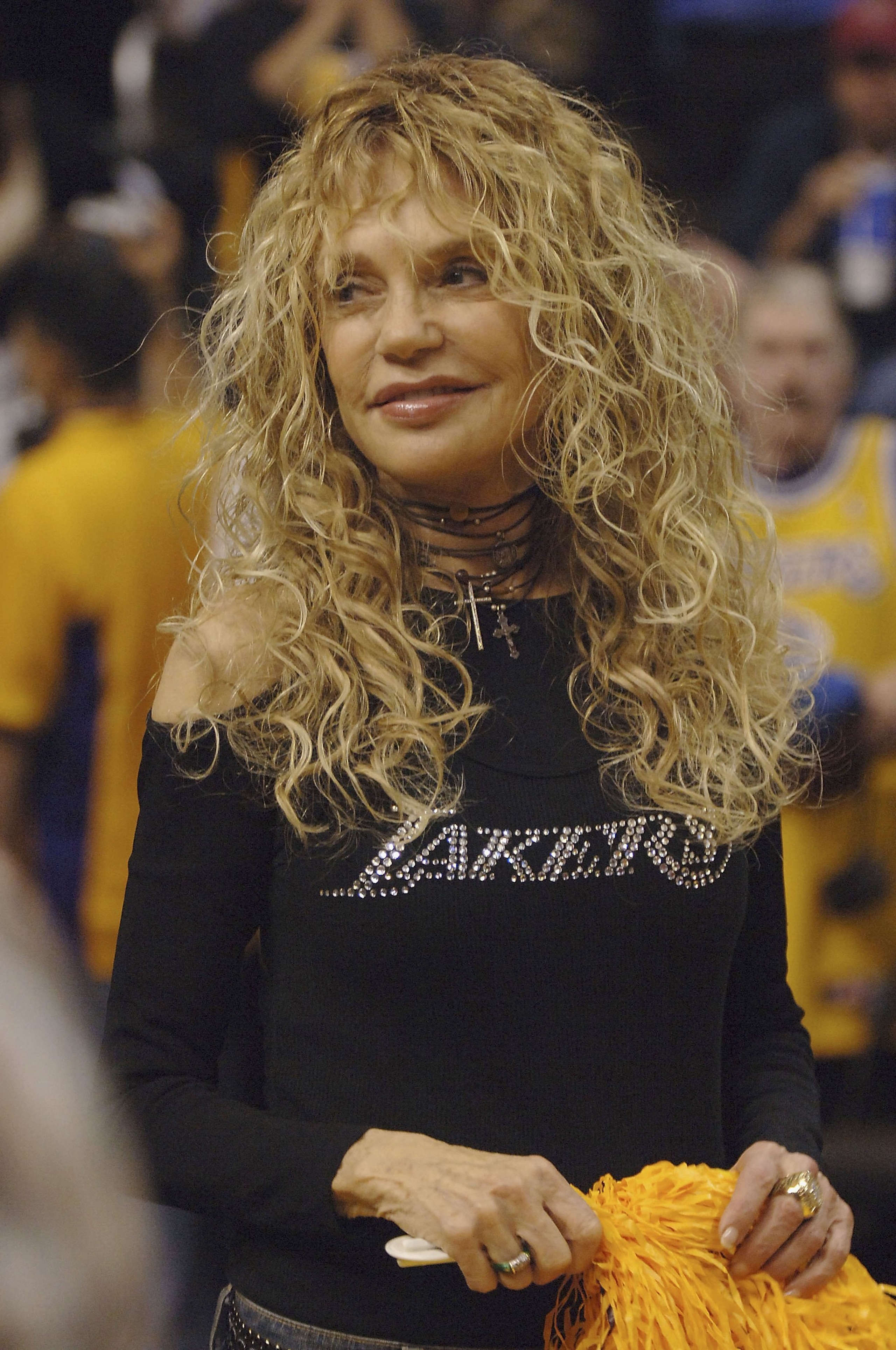 LOS ANGELES - MAY 4:  Actress Dyan Cannon attends the Los Angeles Lakers-Phoenix Suns playoff game on May 4, 2006 at Staples Center in Los Angeles, California.  (Photo by Stephen Shugerman/ Getty Images)