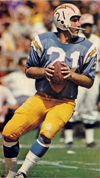 3 Best NFL Uniform of All Time: Early 1960s San Diego Chargers