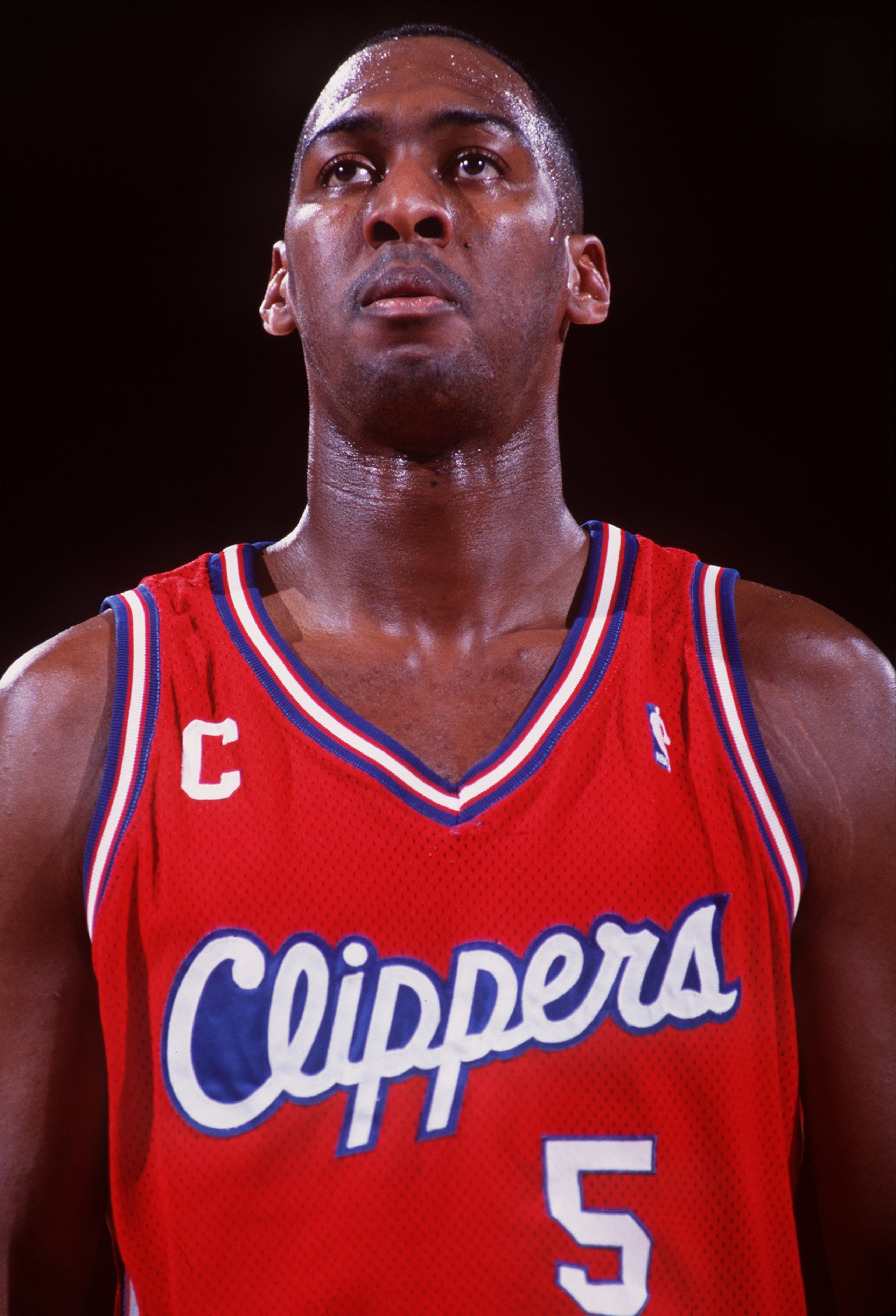 28 Nov 1992: LOS ANGELES CLIPPERS FORWARD DANNY MANNING DURING A REGULAR SEASON GAME AGAINST THE DENVER NUGGETS.