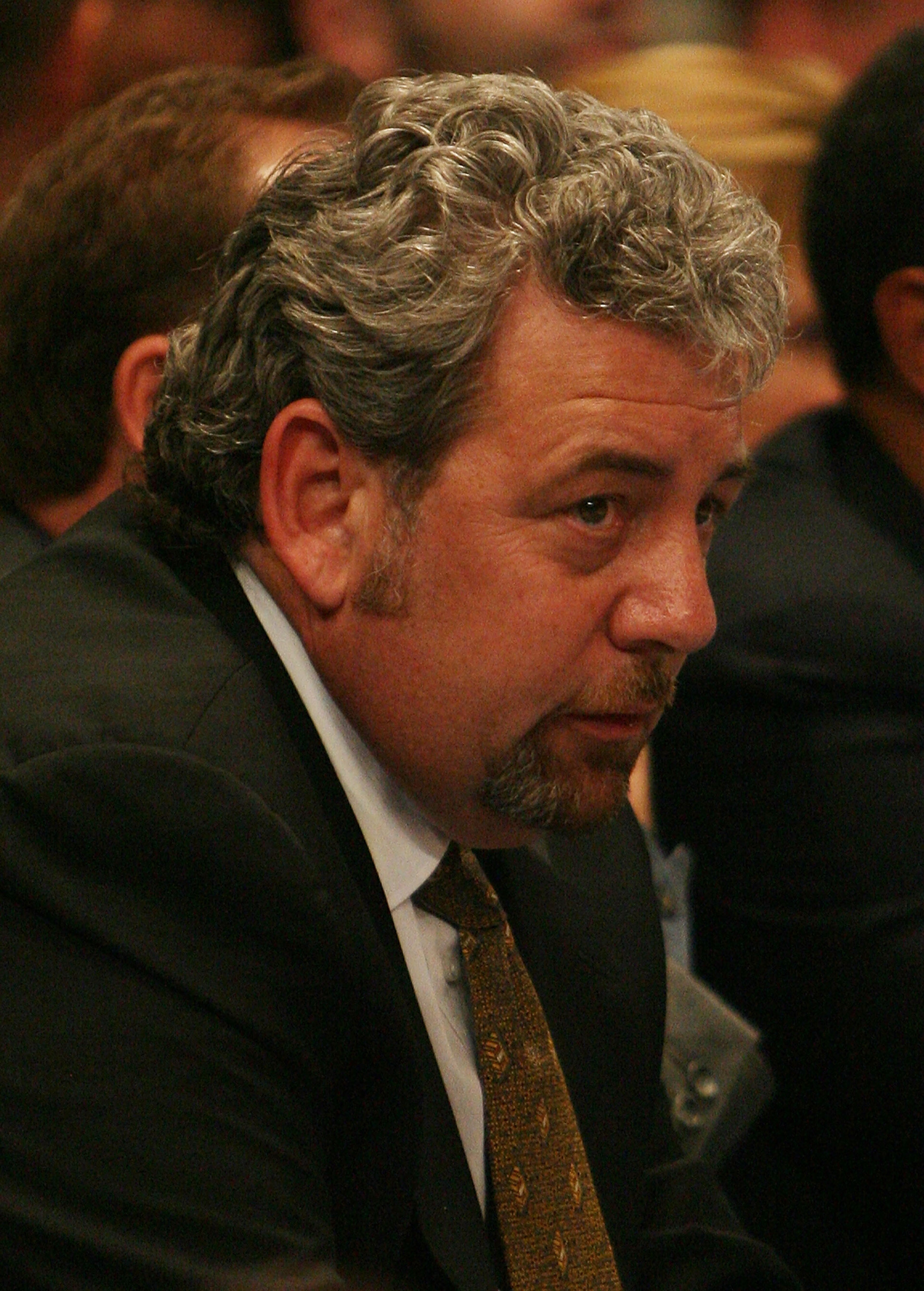 NEW YORK - JANUARY 02: Madison Square Garden chairman James Dolan, watches on during the game between the New York Knicks and the Sacramento Kings on January 2, 2008 at Madison Square Garden in New York City. NOTE TO USER: User expressly acknowledges an NEW YORK - JANUARY 02: Madison Square Garden chairman James Dolan, watches on during the game between the New York Knicks and the Sacramento Kings on January 2, 2008 at Madison Square Garden in New York City. NOTE TO USER: User expressly acknowledges an