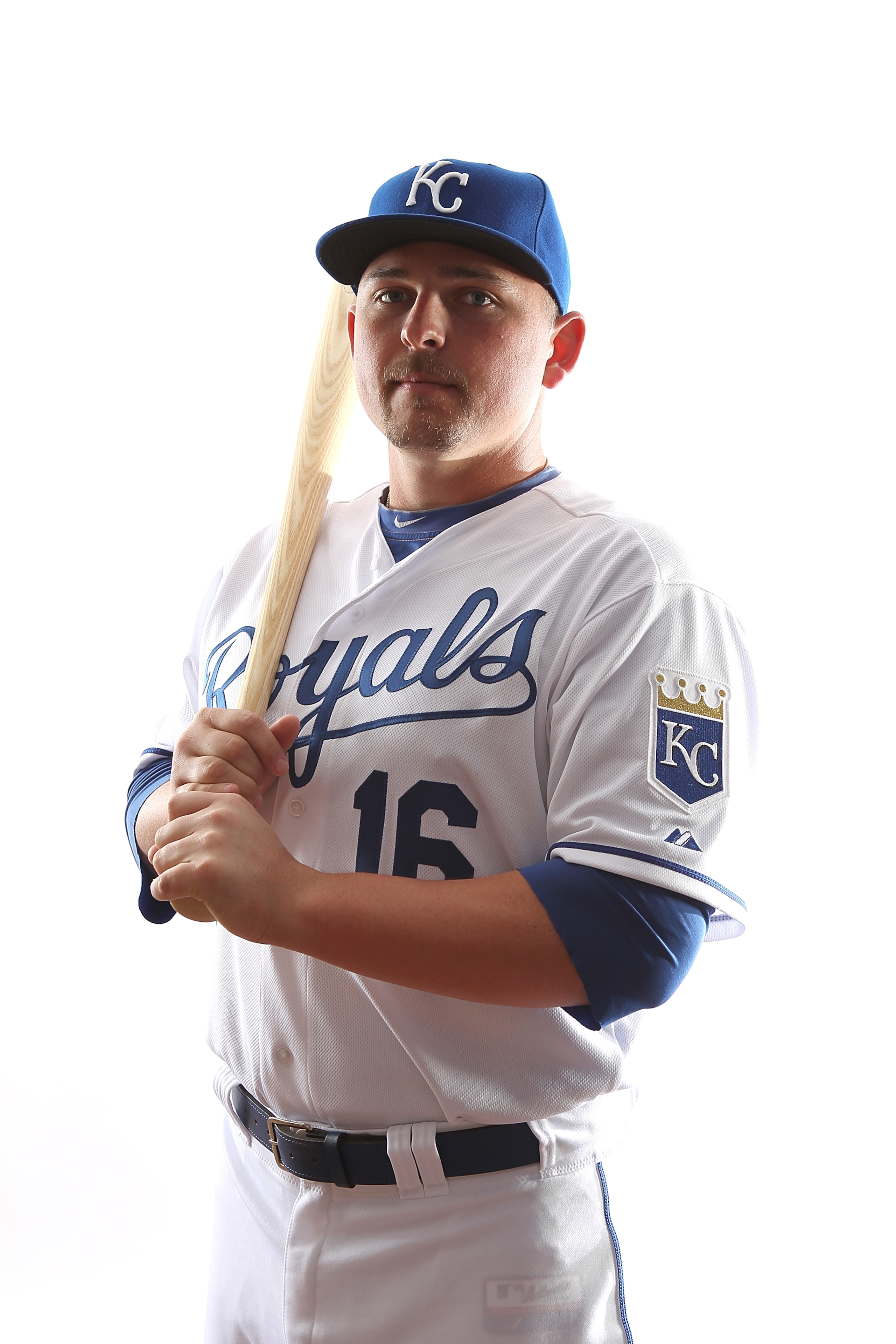 SURPRISE, AZ - FEBRUARY 23:  Billy Butler #16 of the Kansas City Royals poses for a portrait during Spring Training Media Day on February 23, 2011 at Surprise Stadium in Surprise, Arizona..  (Photo by Jonathan Ferrey/Getty Images)