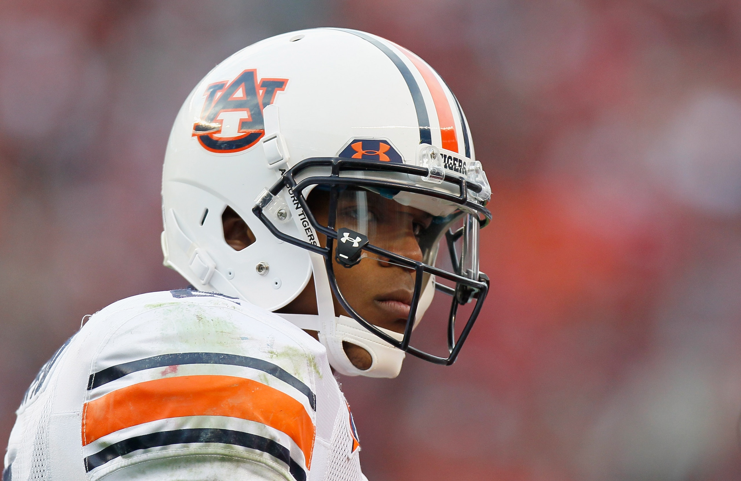 TUSCALOOSA, AL - NOVEMBER 26: Quarterback Cam Newton #2 of the Auburn Tigers looks to the sidelines for a play call against the Alabama Crimson Tide at Bryant-Denny Stadium on November 26, 2010 in Tuscaloosa, Alabama. (Photo by Kevin C. Cox/Getty Images TUSCALOOSA, AL - NOVEMBER 26: Quarterback Cam Newton #2 of the Auburn Tigers looks to the sidelines for a play call against the Alabama Crimson Tide at Bryant-Denny Stadium on November 26, 2010 in Tuscaloosa, Alabama. (Photo by Kevin C. Cox/Getty Images