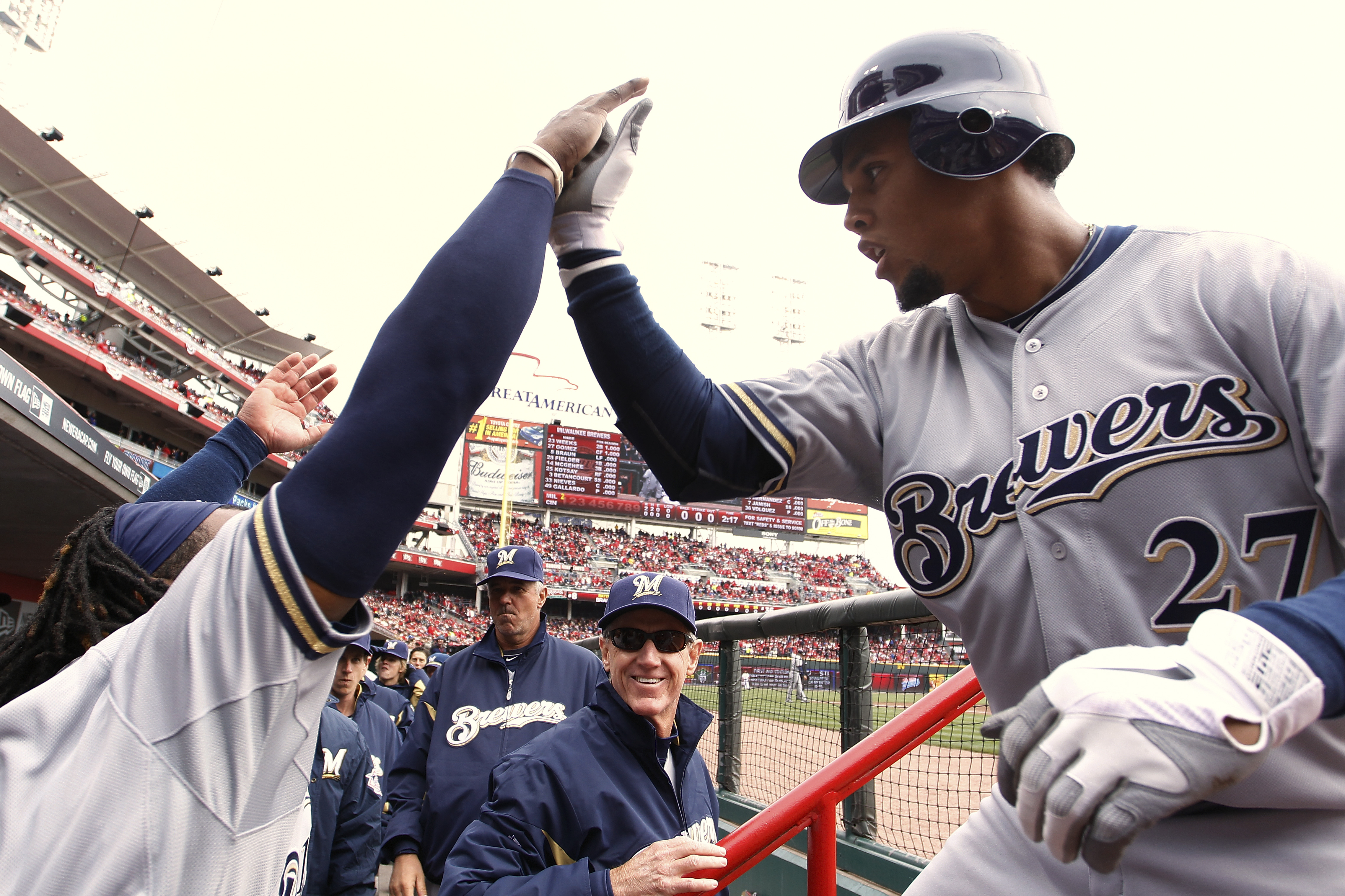 Report: Veteran outfielder Carlos Gomez hopes to retire with the Brewers -  WTMJ