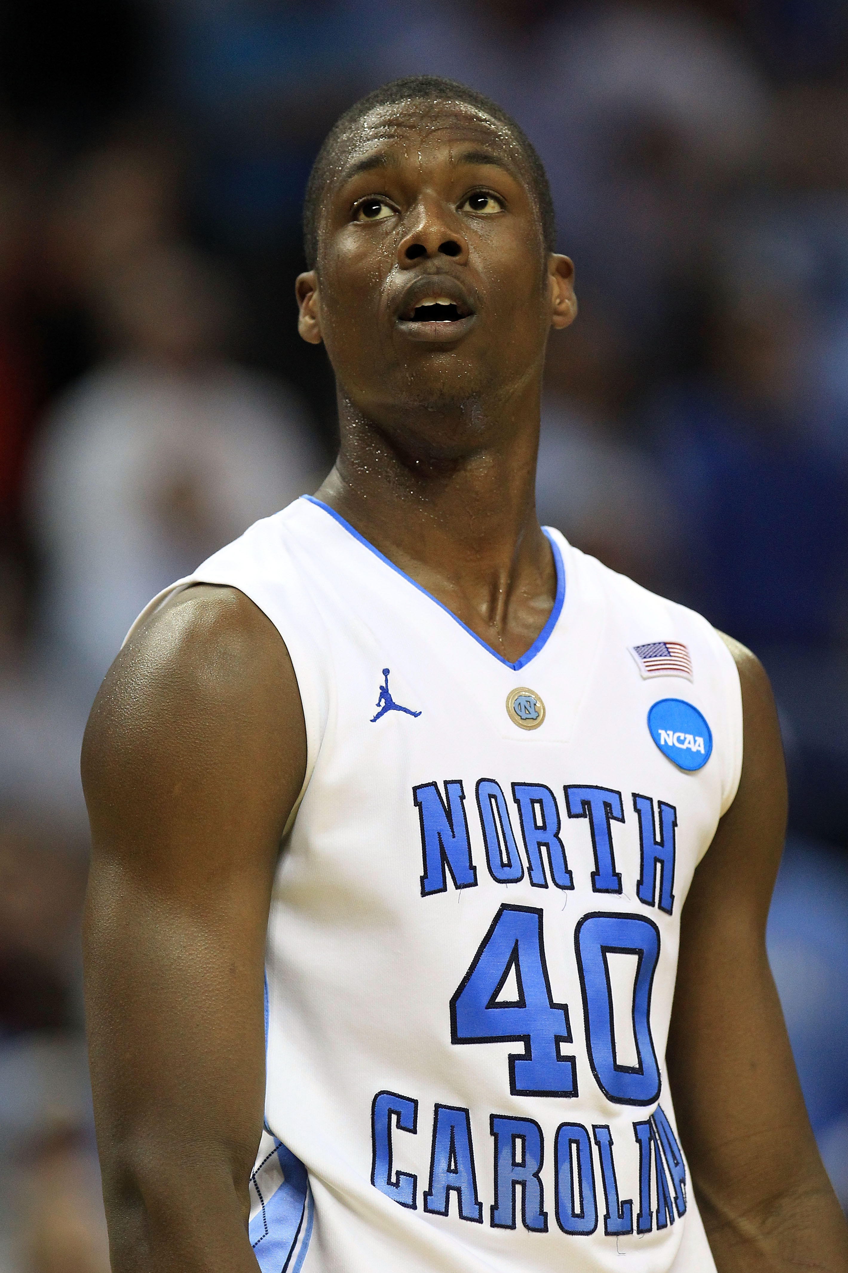 Male North Carolina Tar Heels Black Harrison Barnes NCAA