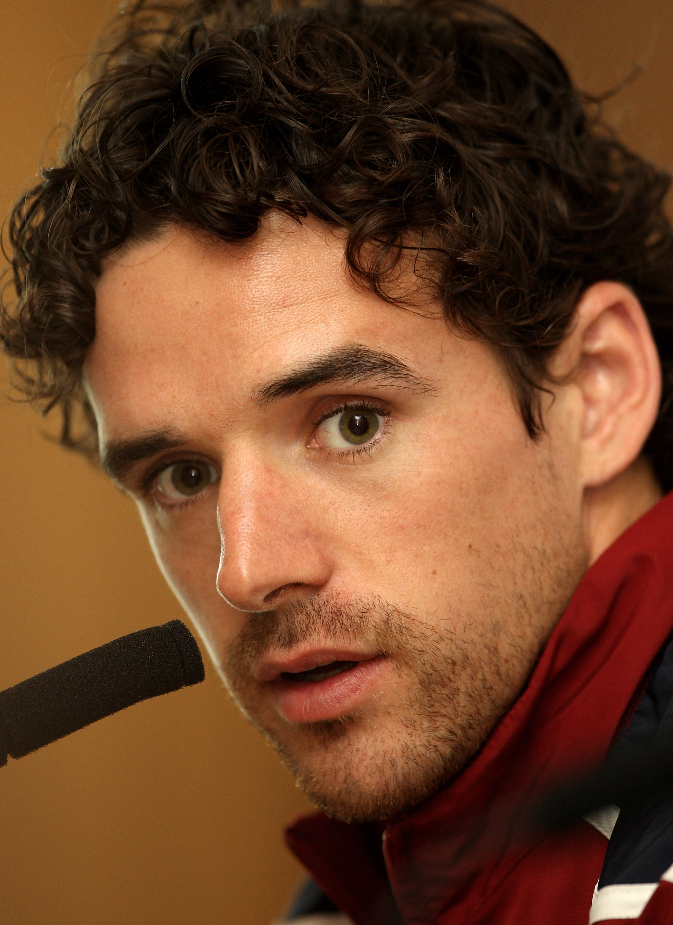 LONDON COLNEY, UNITED KINGDOM - MAY 26:  Owen Hargreaves of England looks on during an England Press Conferance at the Grove on May 26, 2008 in London Colney, England.  (Photo by Phil Cole/Getty Images)