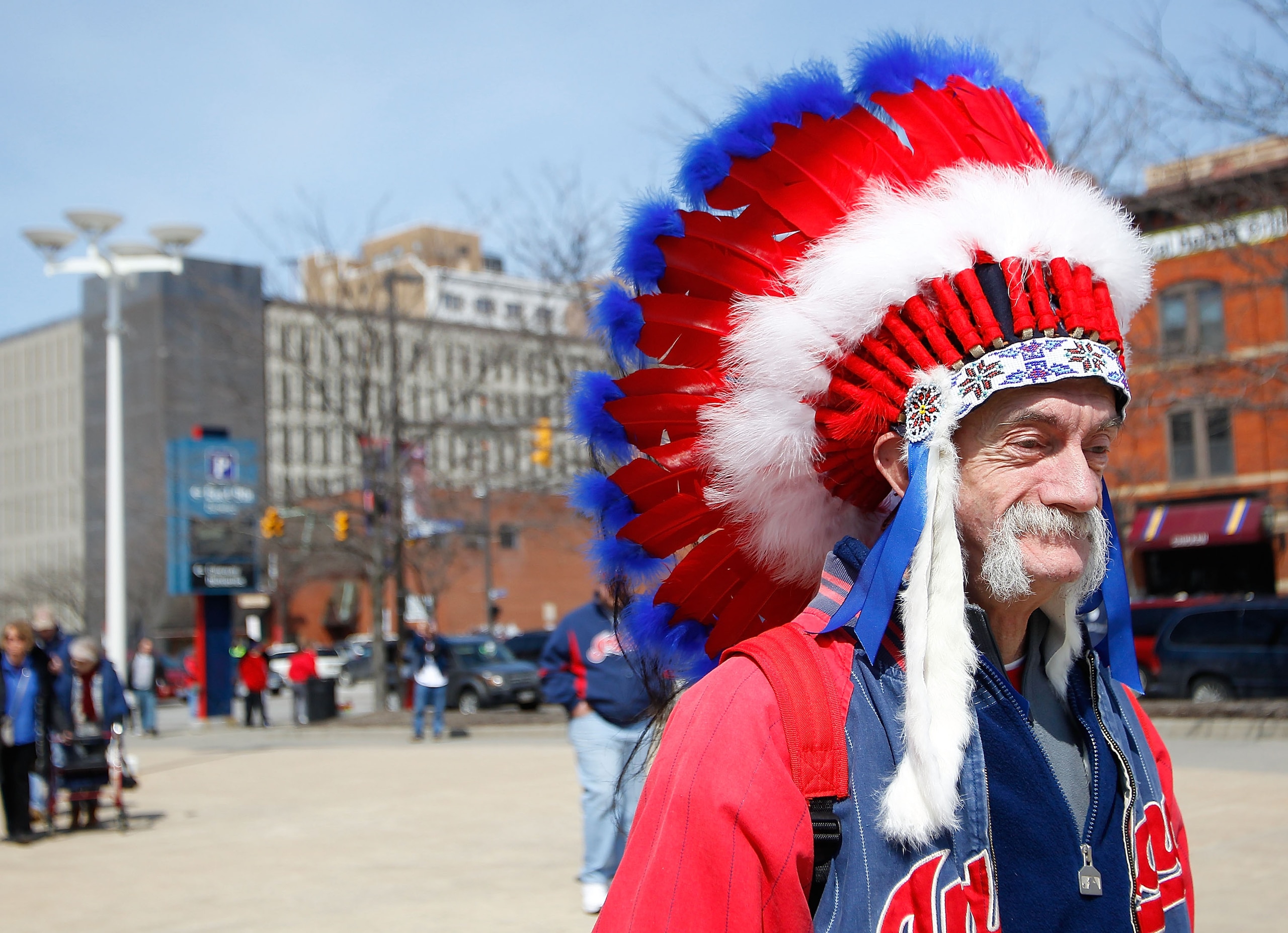 CLEVELAND - APRIL 01:  Fans walk into Progressive Field stadium prior to the Opening Day game between the Cleveland Indians and the Chicago White Sox on April 1, 2011 at Progressive Field in Cleveland, Ohio.  (Photo by Jared Wickerham/Getty Images)