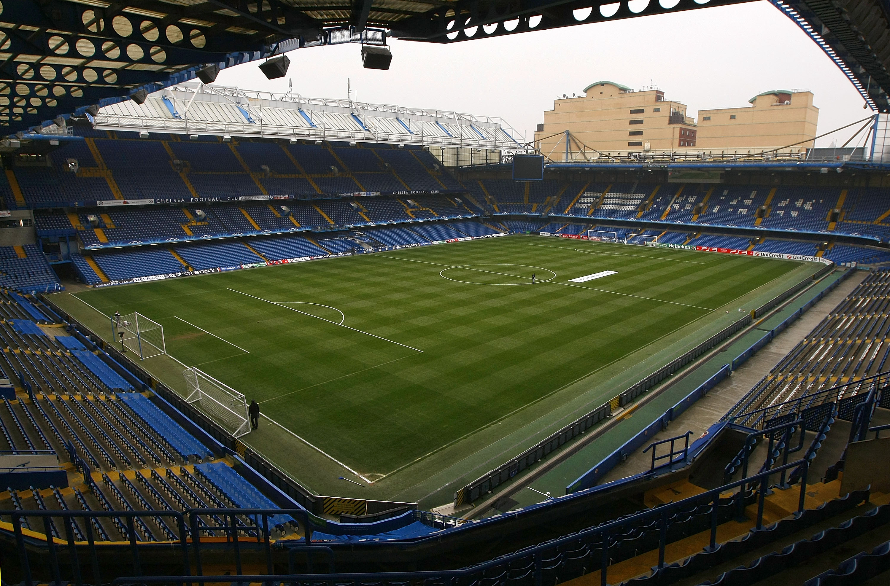 LONDON, ENGLAND - MARCH 16: A general view of Stamford Bridge home of Chelsea Football Club on March 16, 2011 in London, England. (Photo by Tom Dulat/Getty Images)